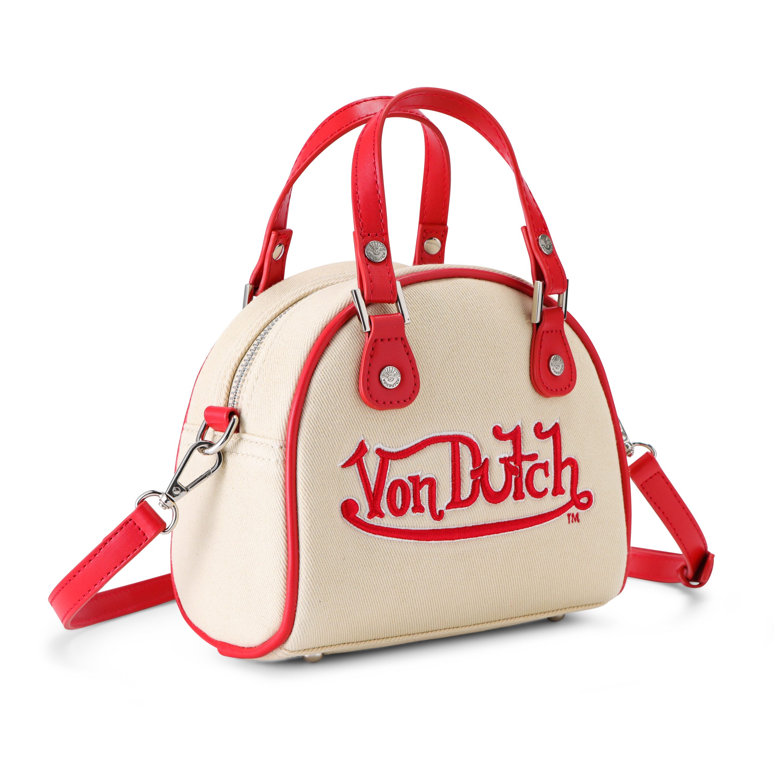 Von Dutch x True Religion Bowling Bag - Cream Denim - Image 4