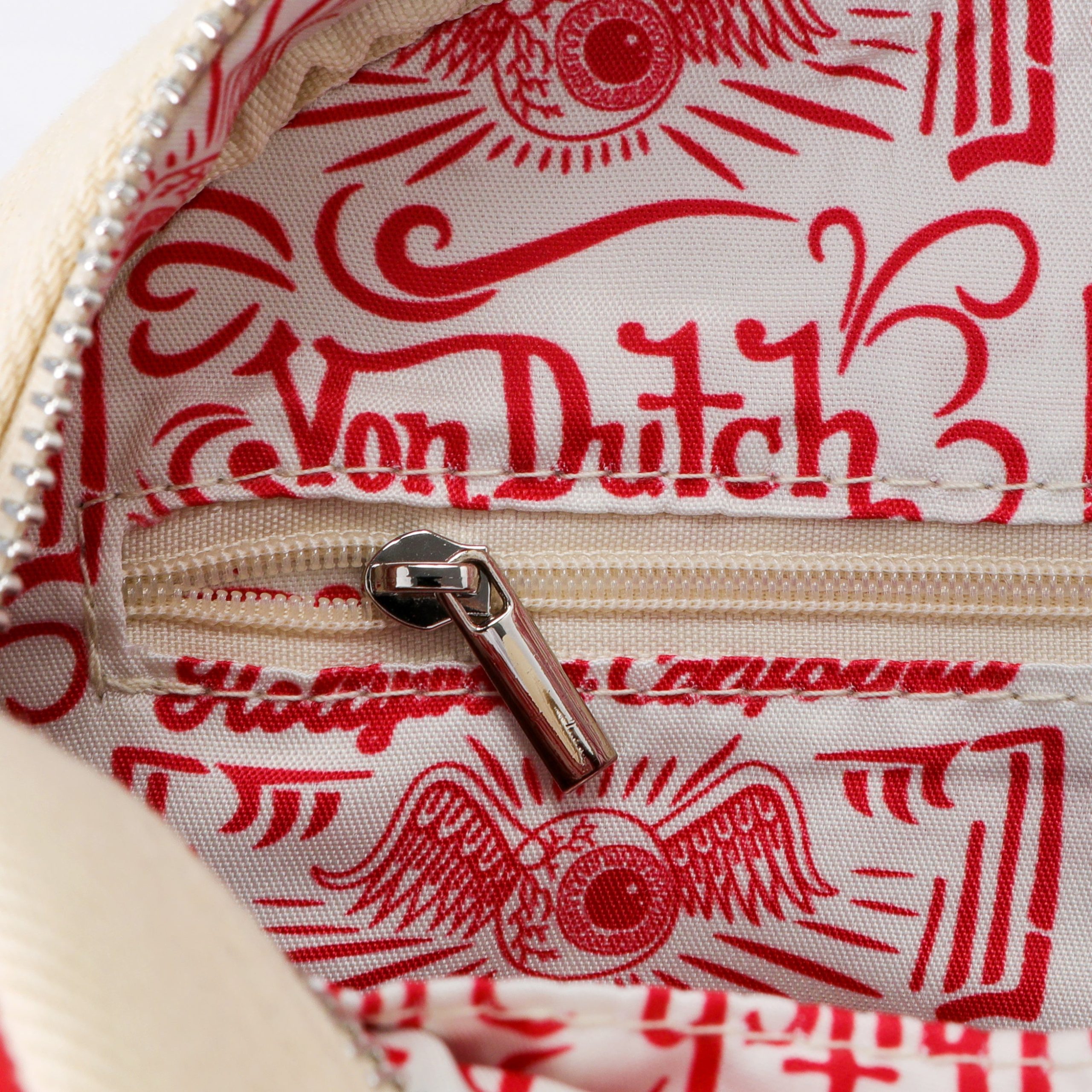 Von Dutch x True Religion Bowling Bag - Cream Denim - Image 5