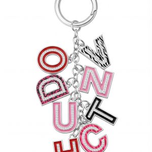 VON DUTCH LETTER KEYCHAIN - RAINBOW SAFARI