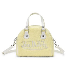 Yellow Furry Bowling Bag