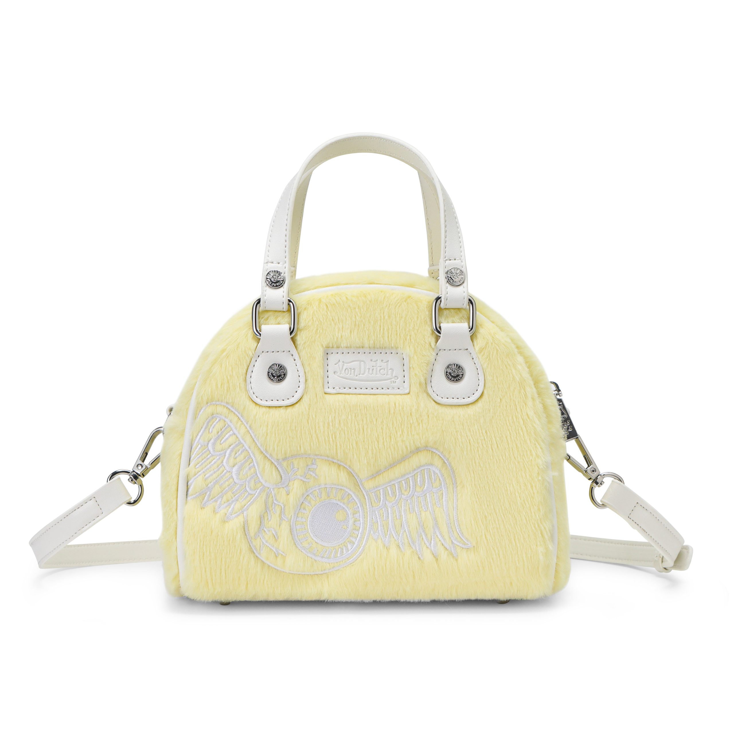 Yellow Furry Bowling Bag - Image 6