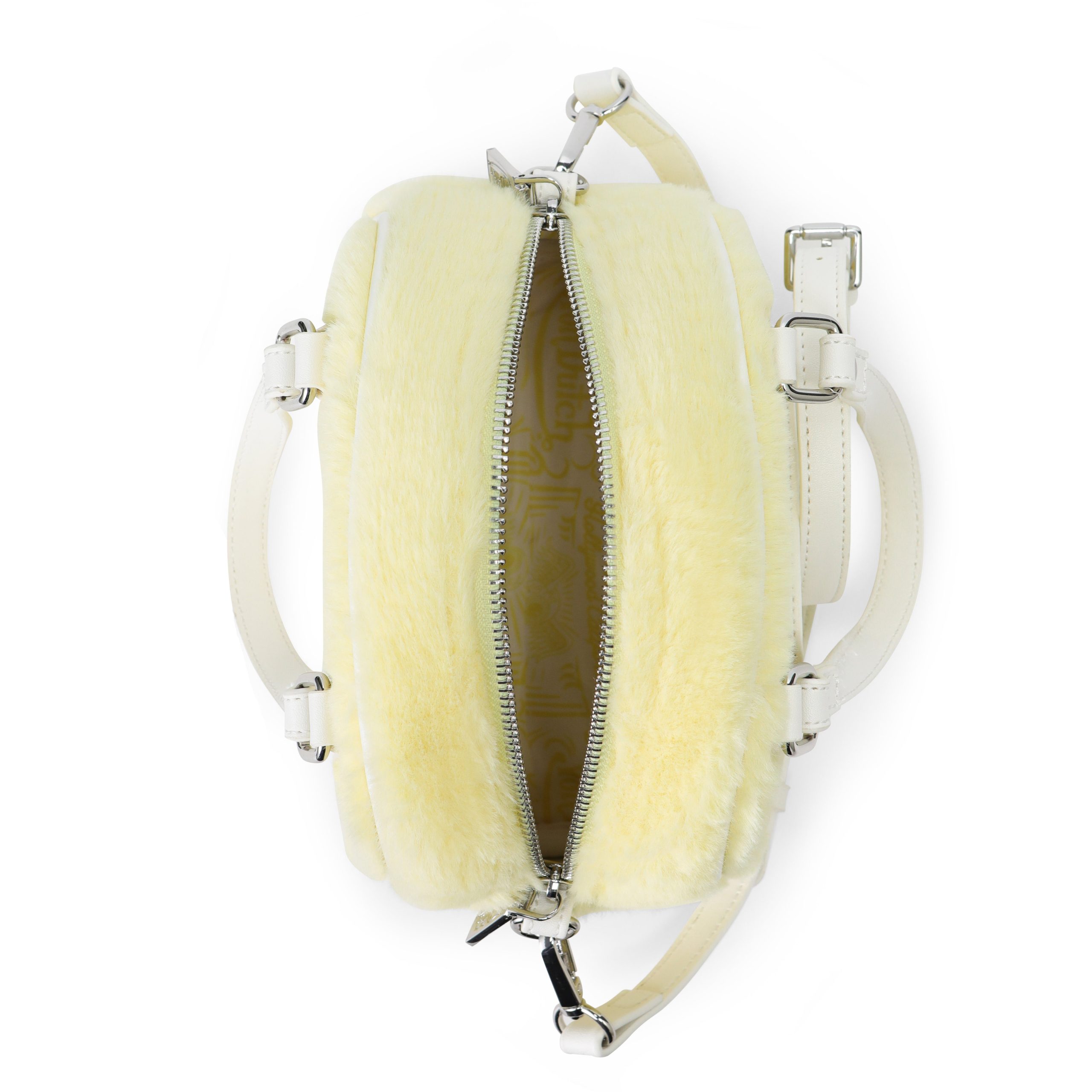 Yellow Furry Bowling Bag - Image 8