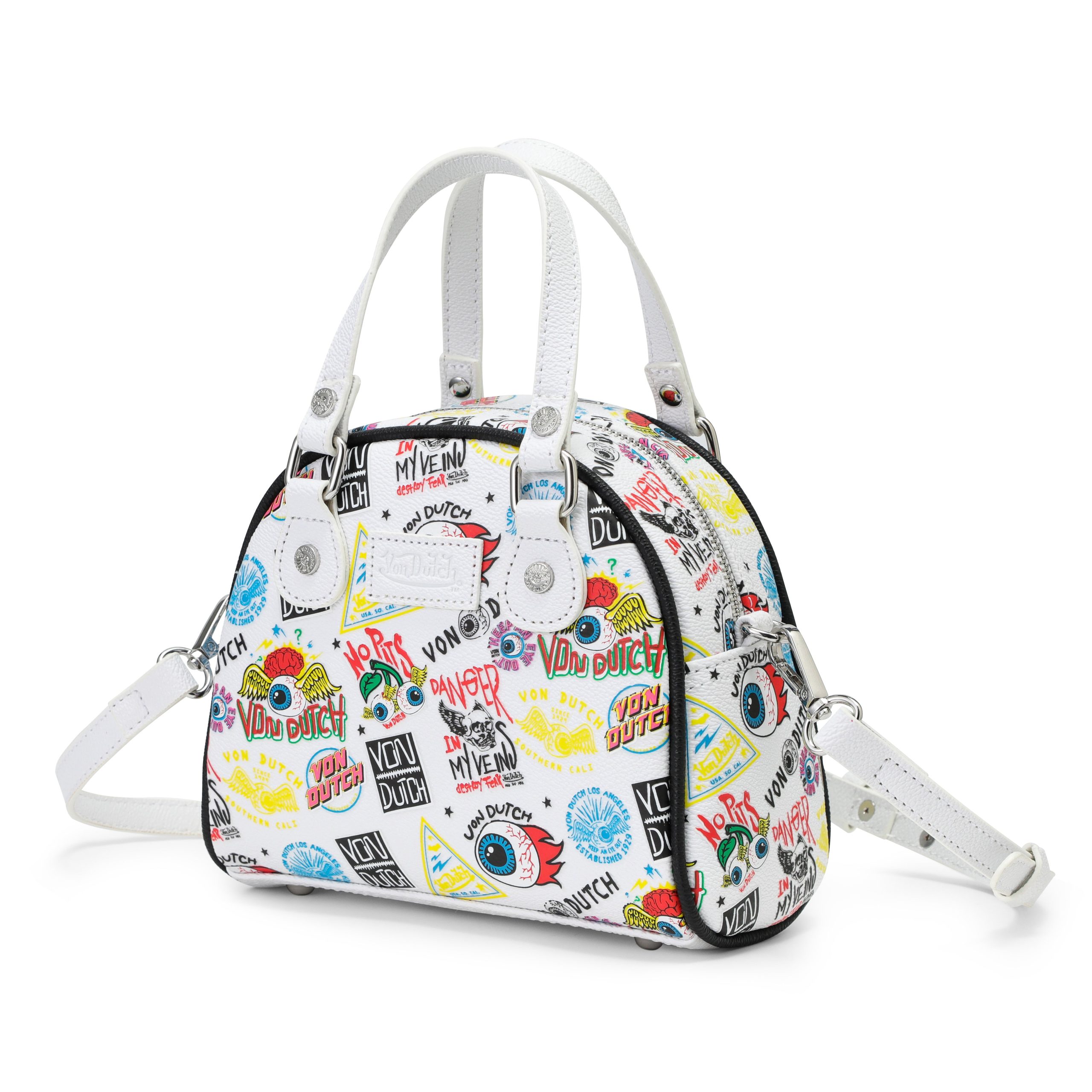White Jax Bowling Bag - Image 3