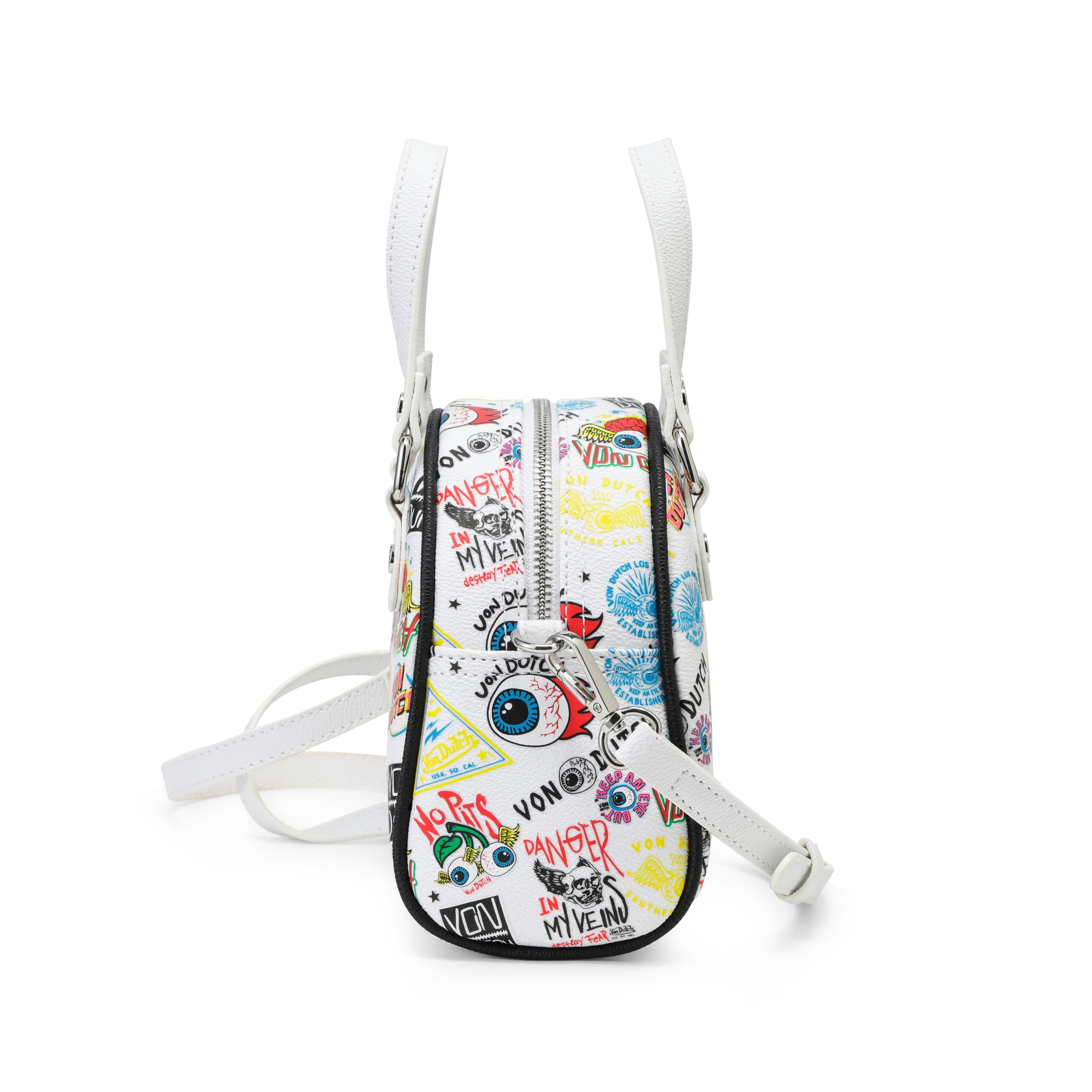 White Jax Bowling Bag - Image 4