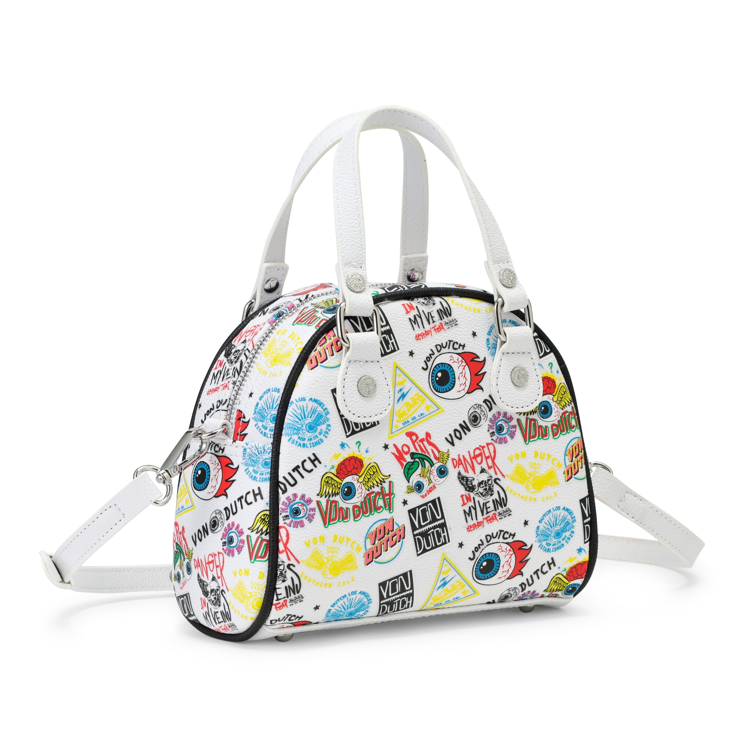 White Jax Bowling Bag - Image 5
