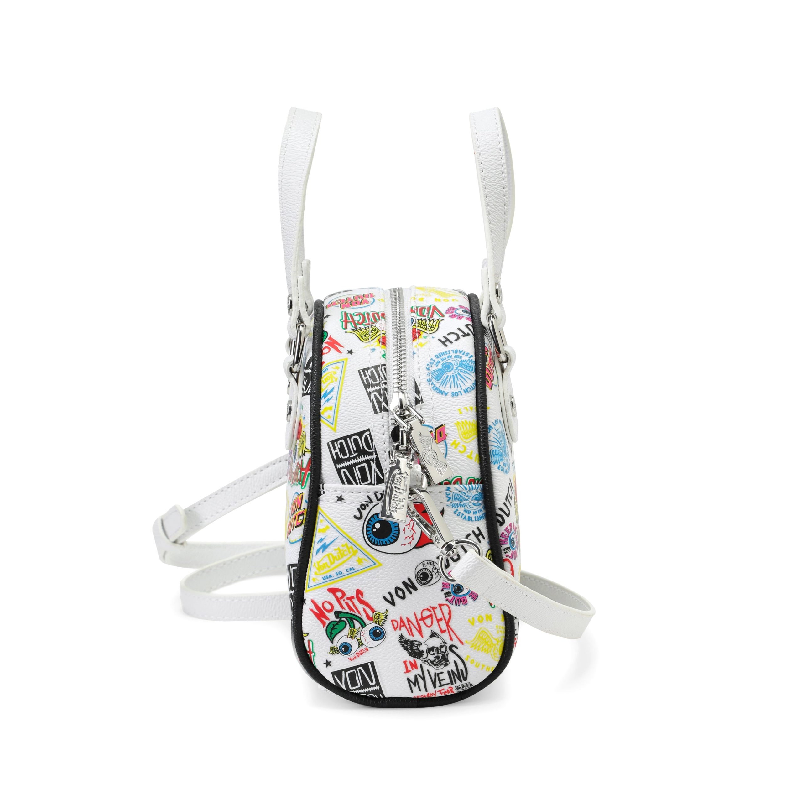White Jax Bowling Bag - Image 6