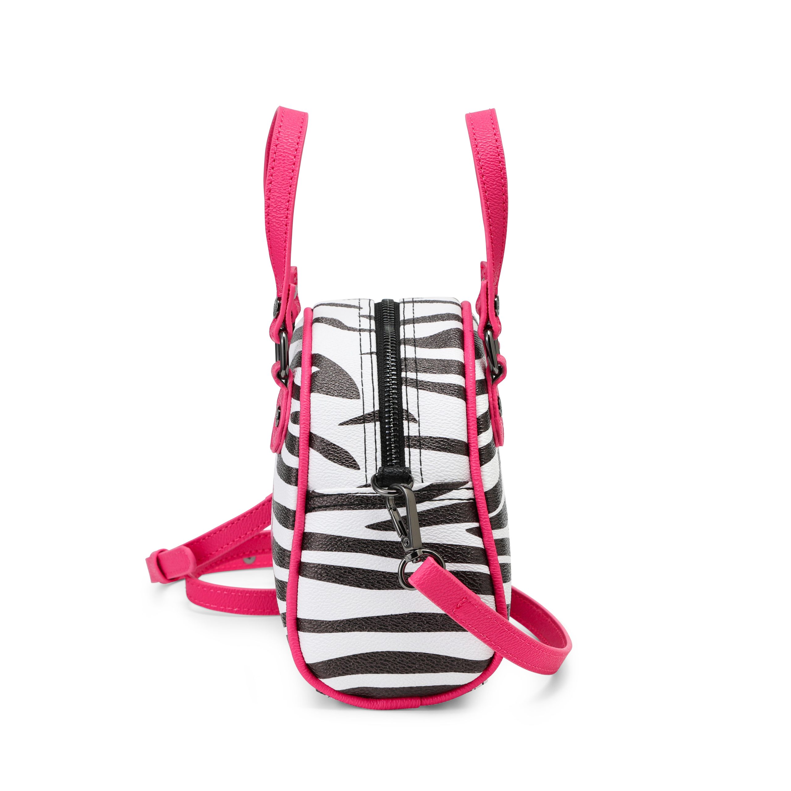 Zebra Bowling Bag - Pink - Image 4