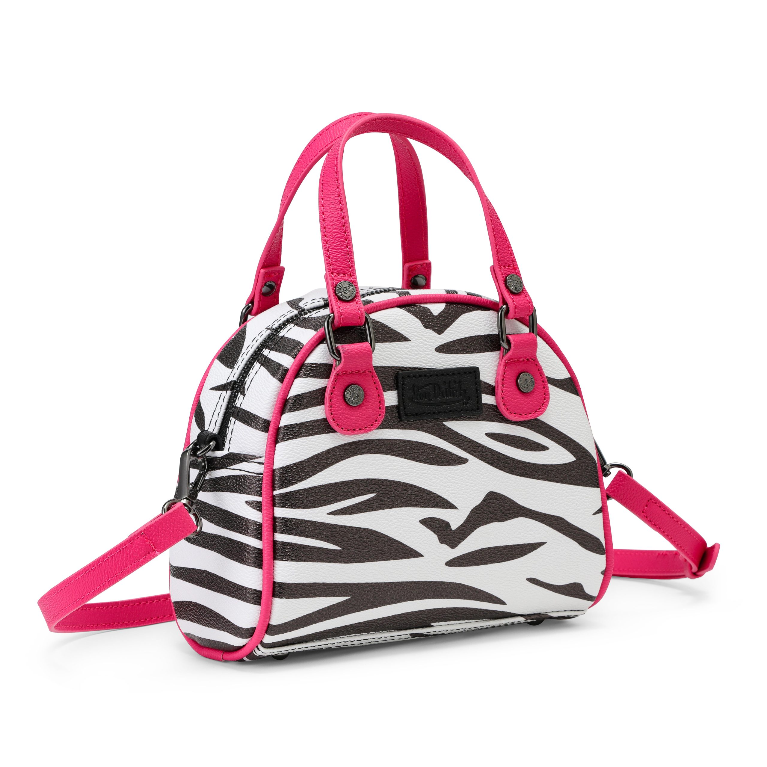 Zebra Bowling Bag - Pink - Image 5