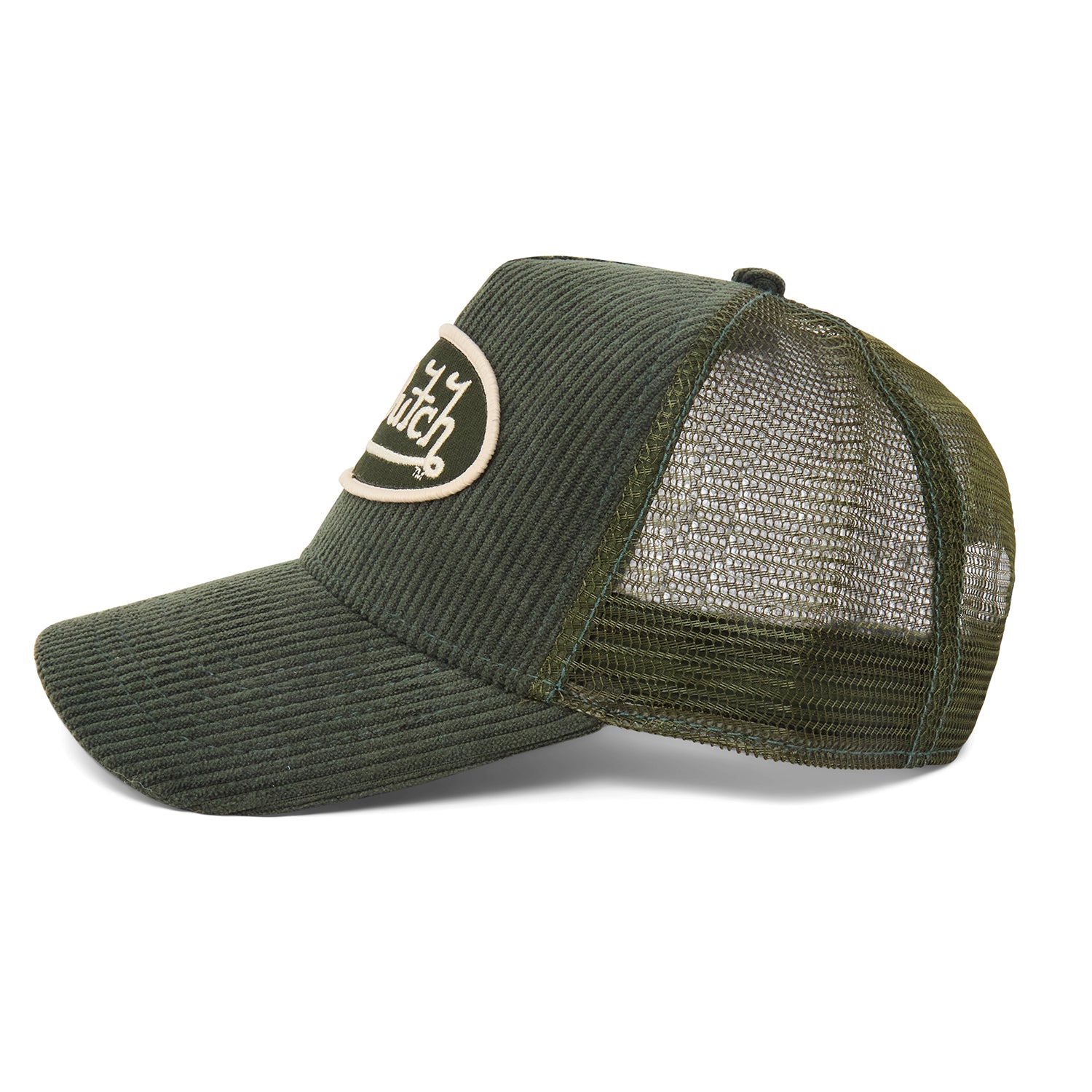 Olive Cordutch Trucker Hat - Image 3