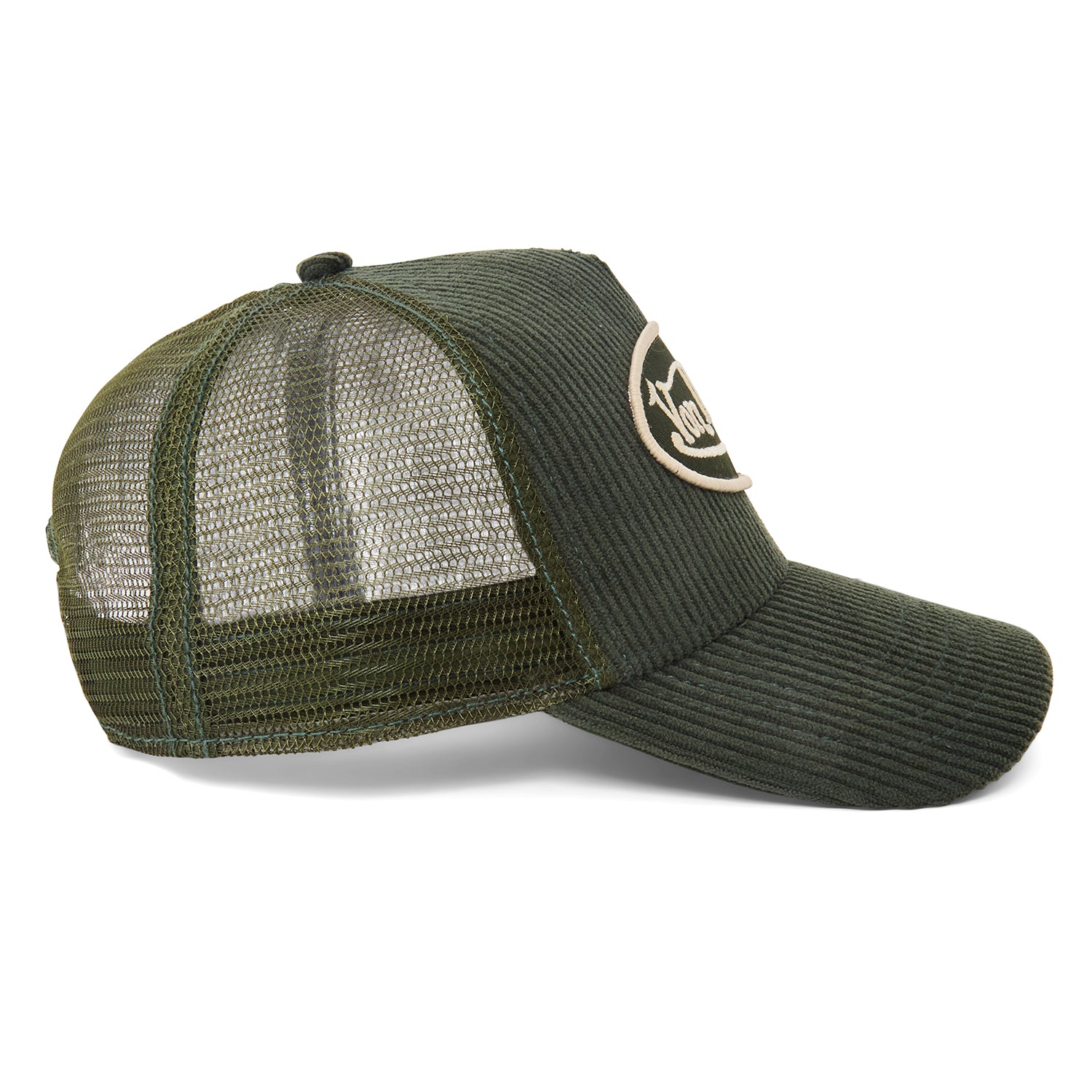 Olive Cordutch Trucker Hat - Image 4