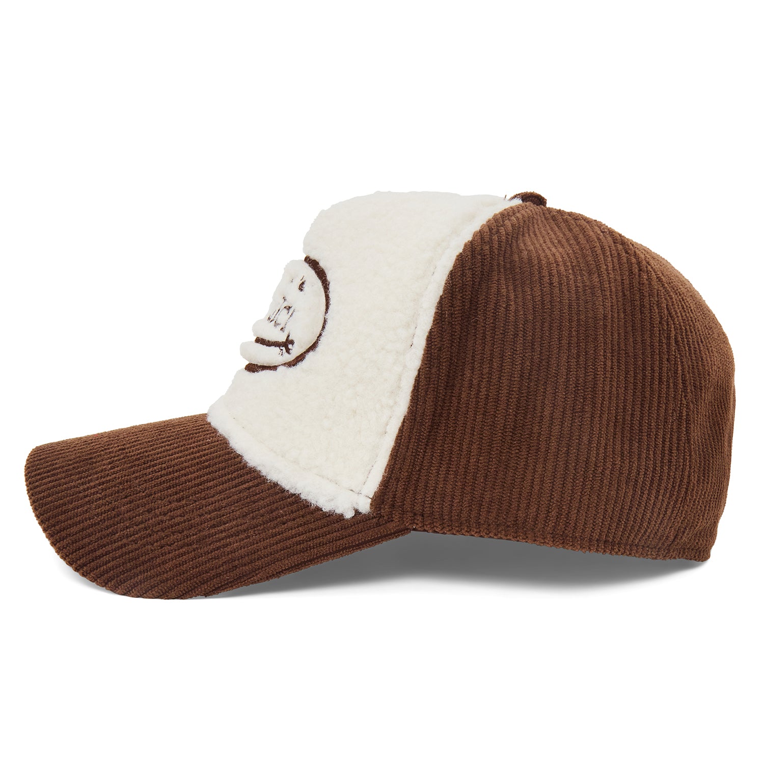 Brown Sherpa Dutch Trucker Hat - Image 3