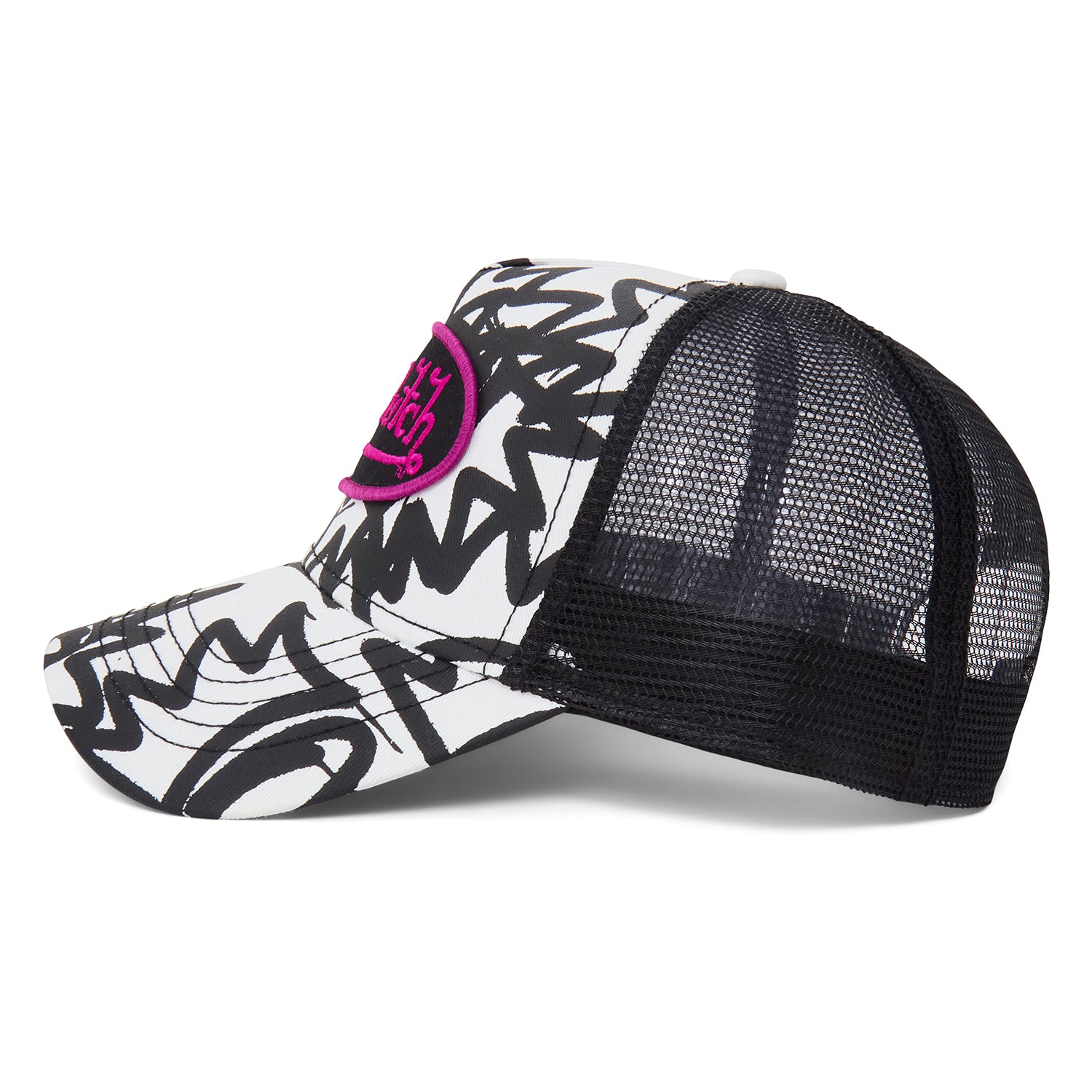 White Multi Trucker Hat - Image 3