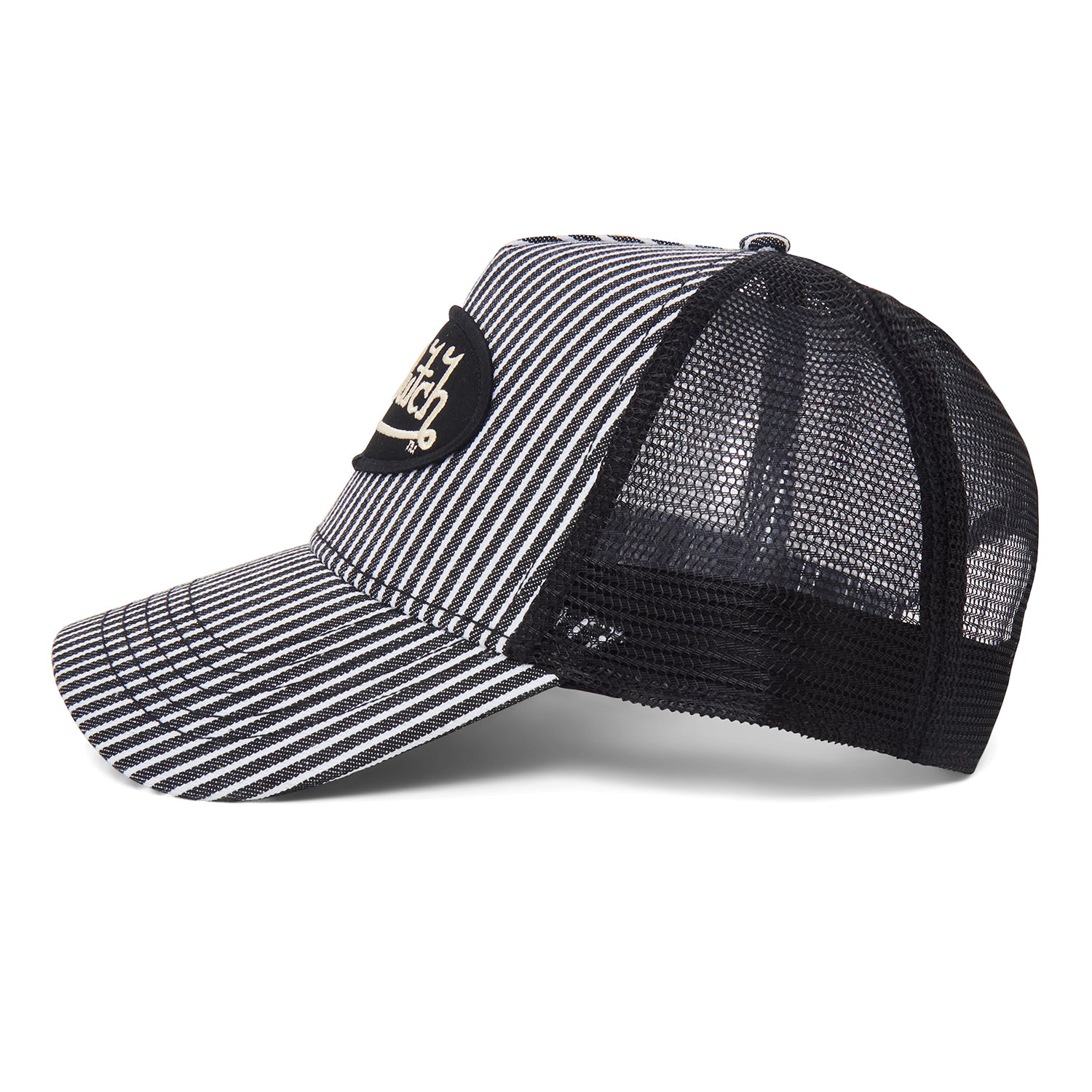 Black Railroad Trucker Hat - Image 3