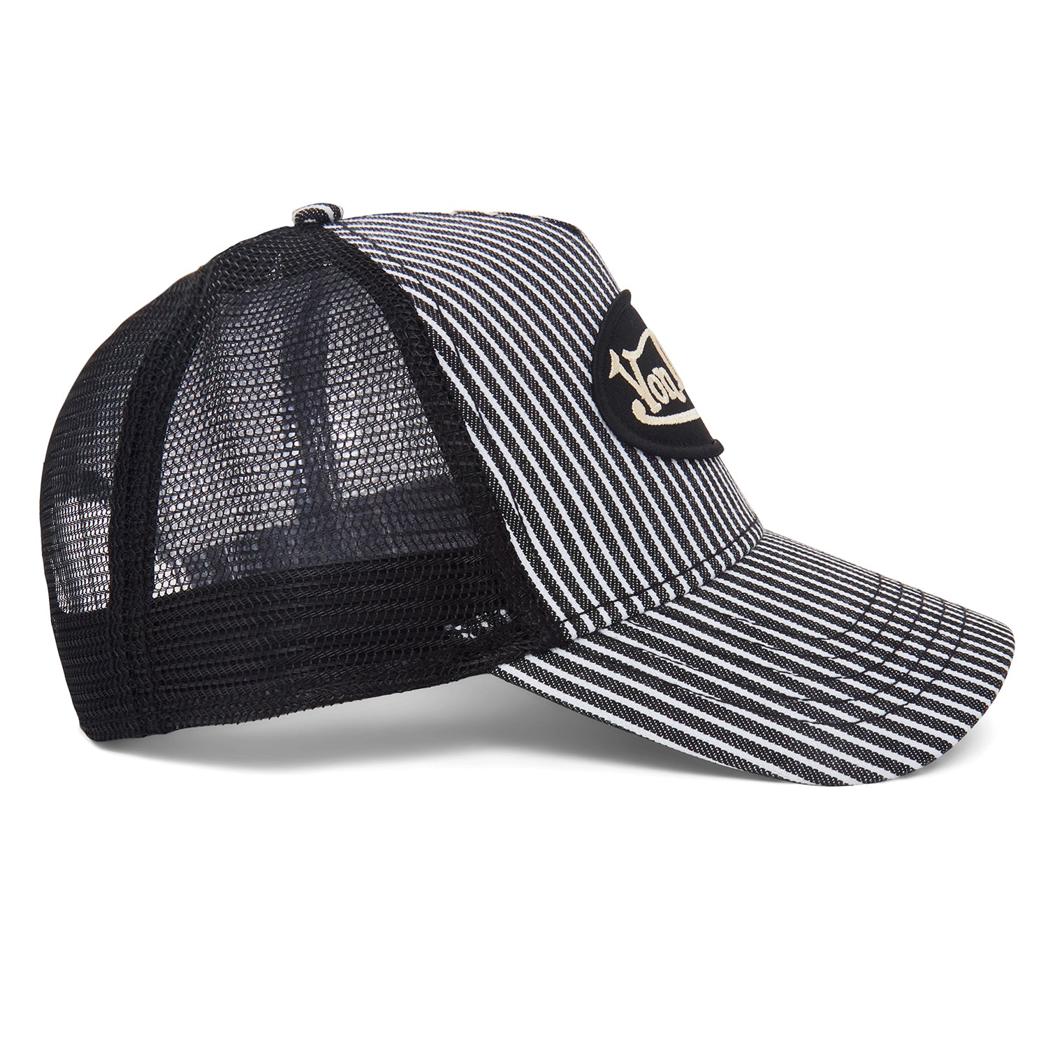 Black Railroad Trucker Hat - Image 4