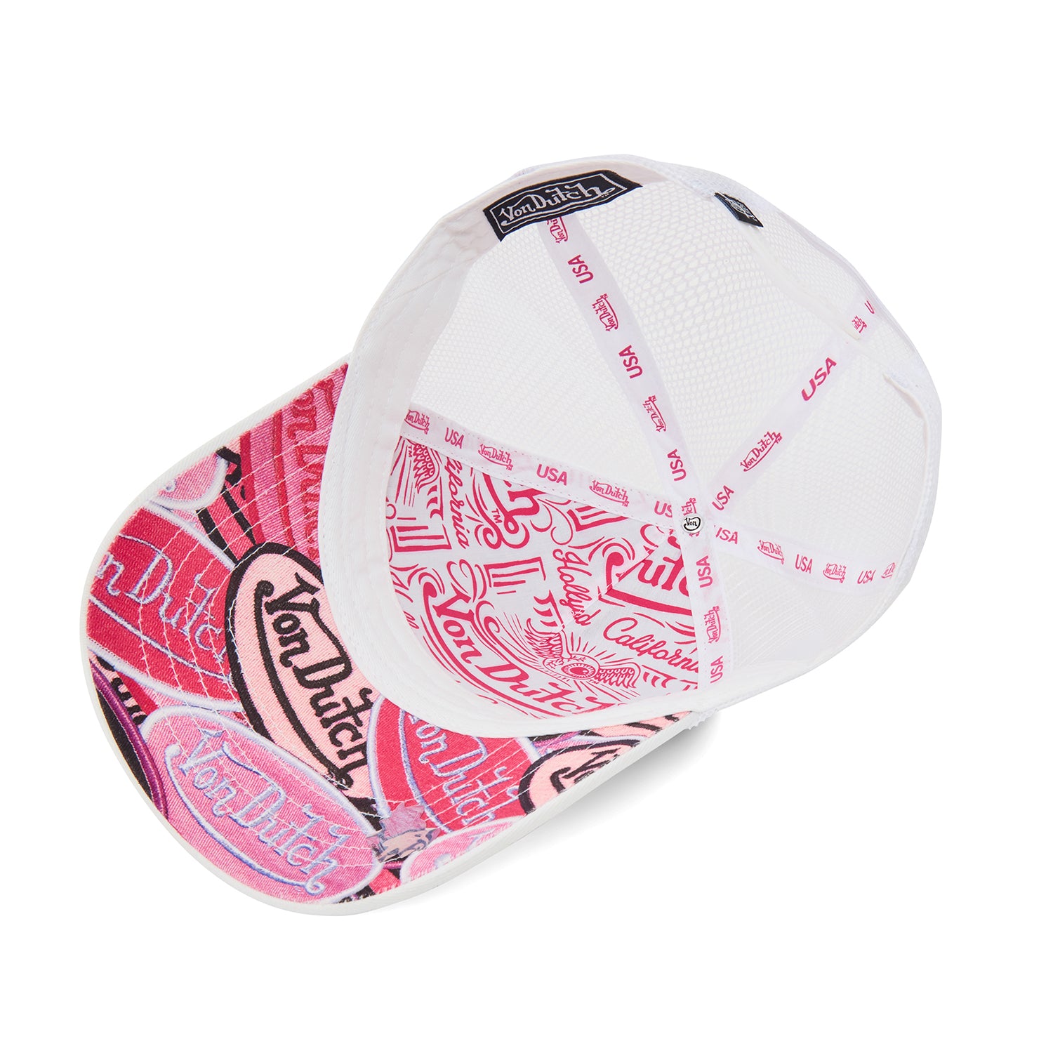 Pink Billboard Trucker Hat - Image 6