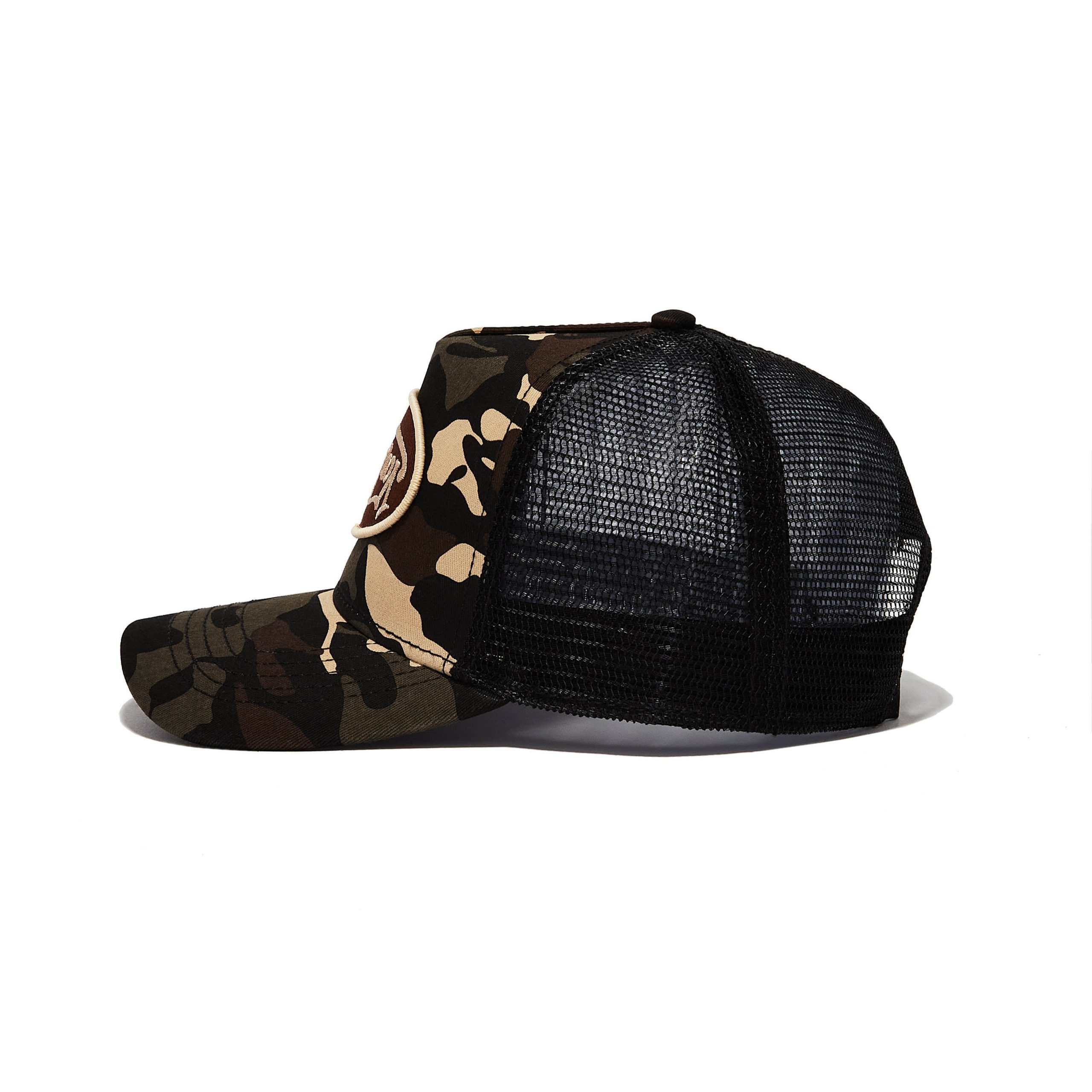 Brown Rambo Camo Trucker Hat - Image 3