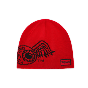 Flying Eye Beanie - Red