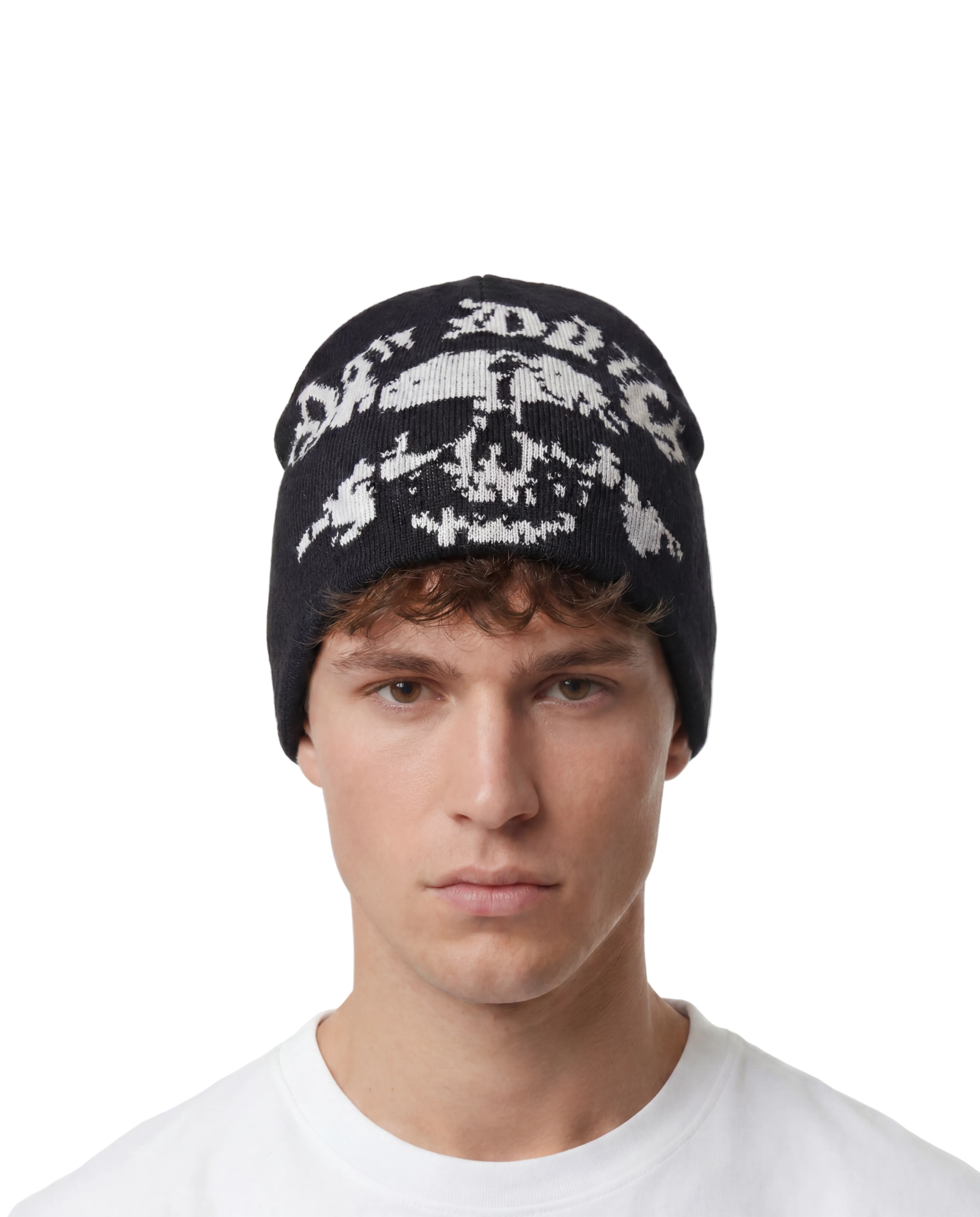 Glitch Reaper Beanie - Black - Image 2