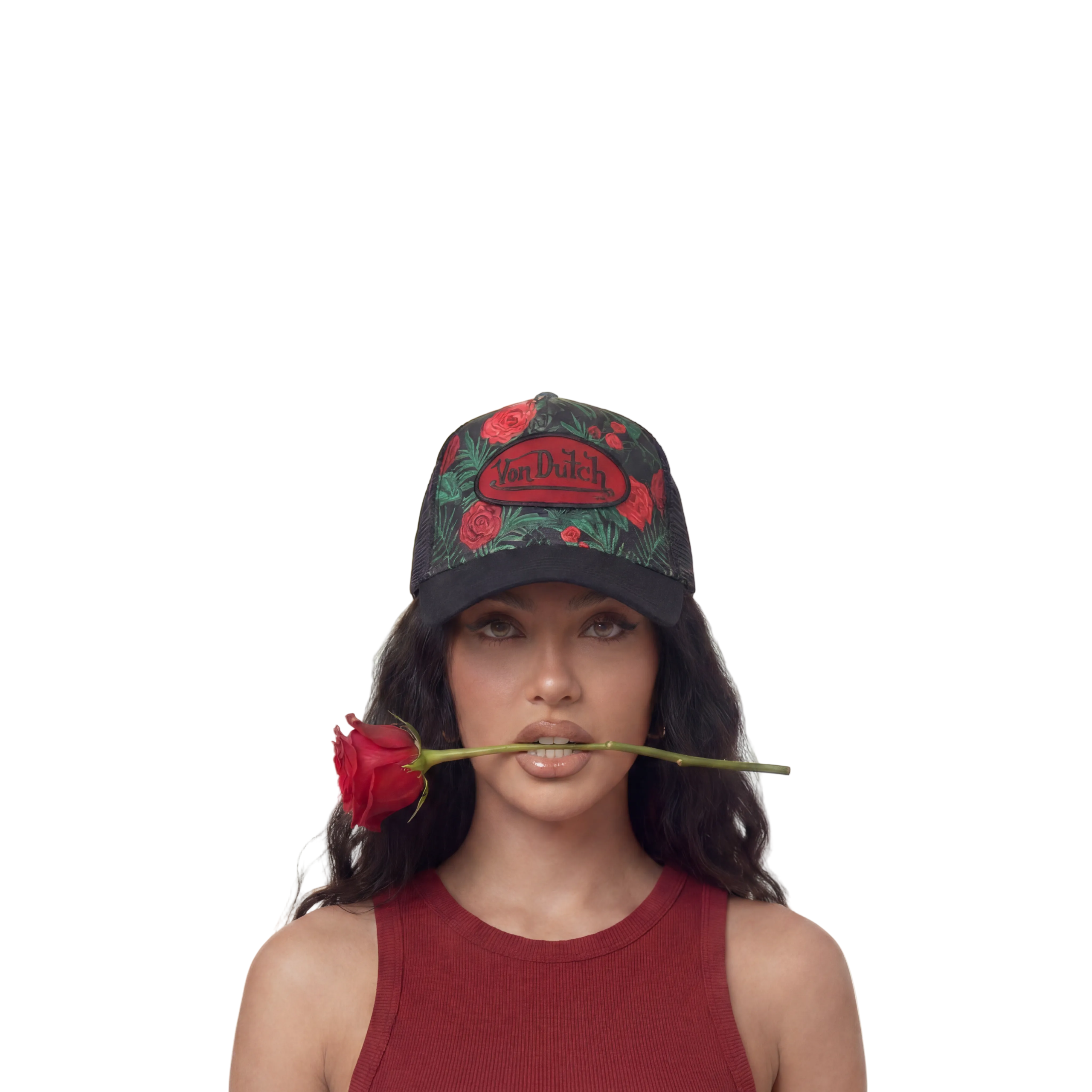 Rose Trucker Hat - Image 2