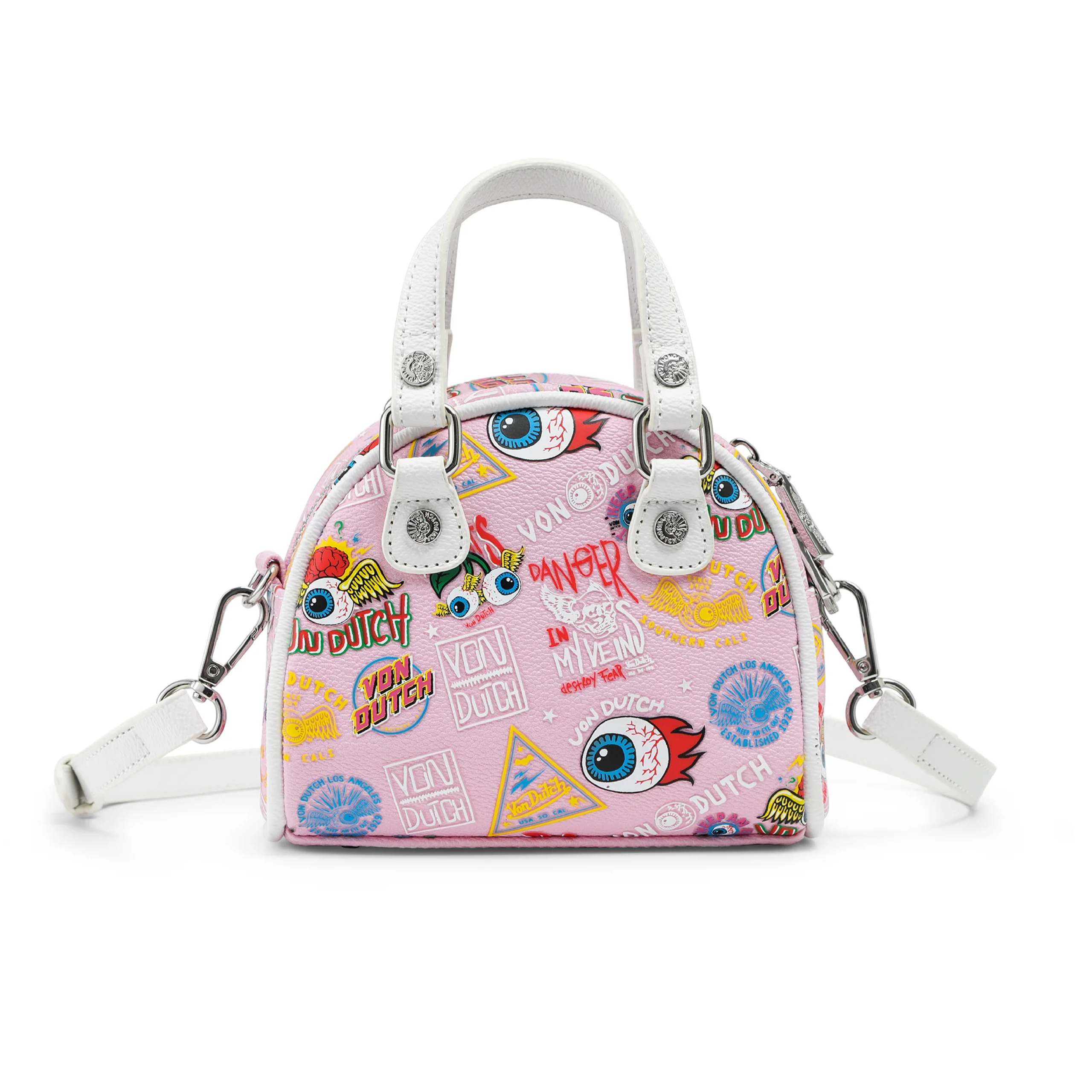 Mini Bowling Bag - Light Pink Jax - Image 9