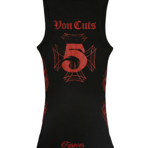Von Dutch x Raw Cuts Five Tank Top ?C Black