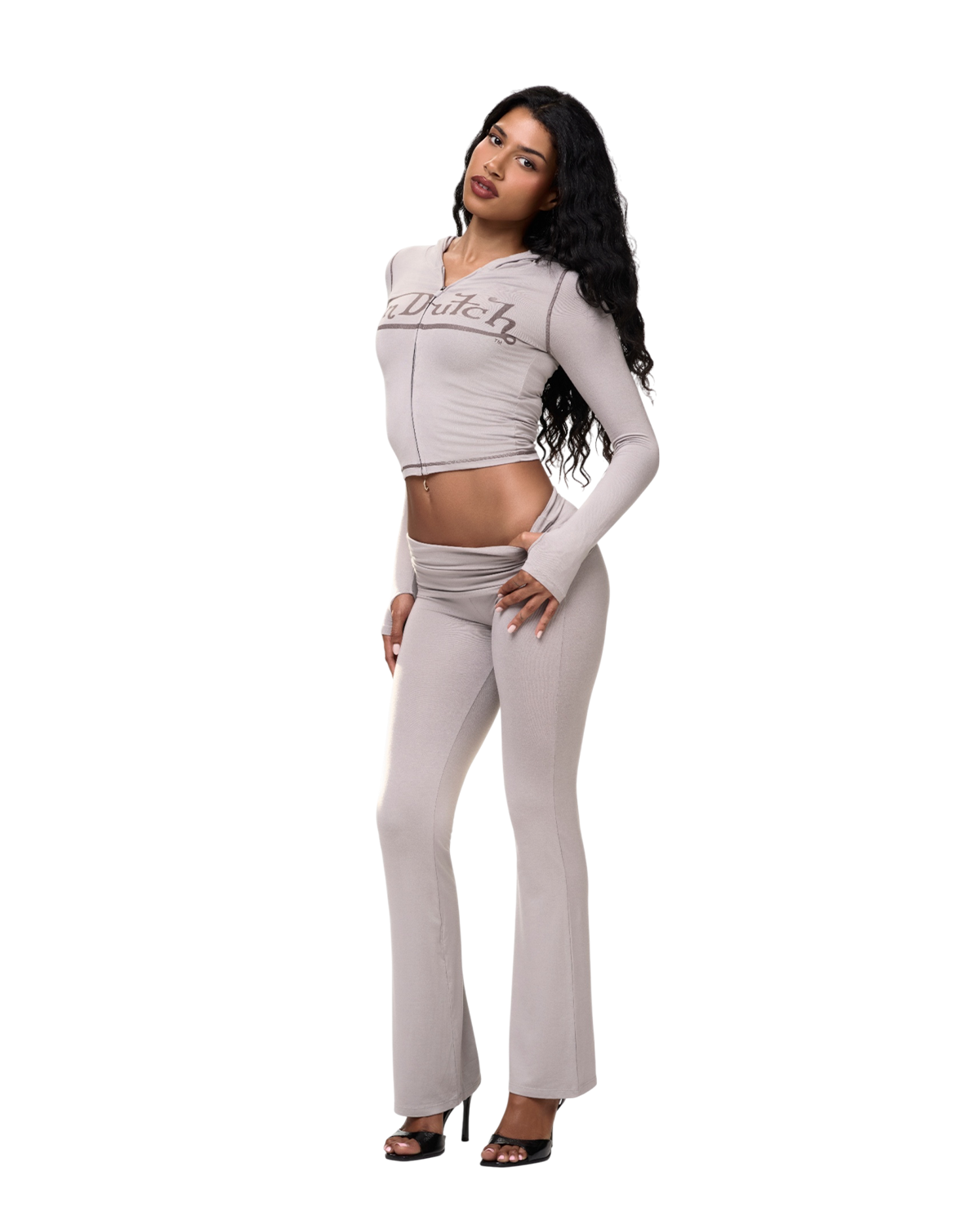 VON DUTCH ROXY TOP ?C GREY - Image 4