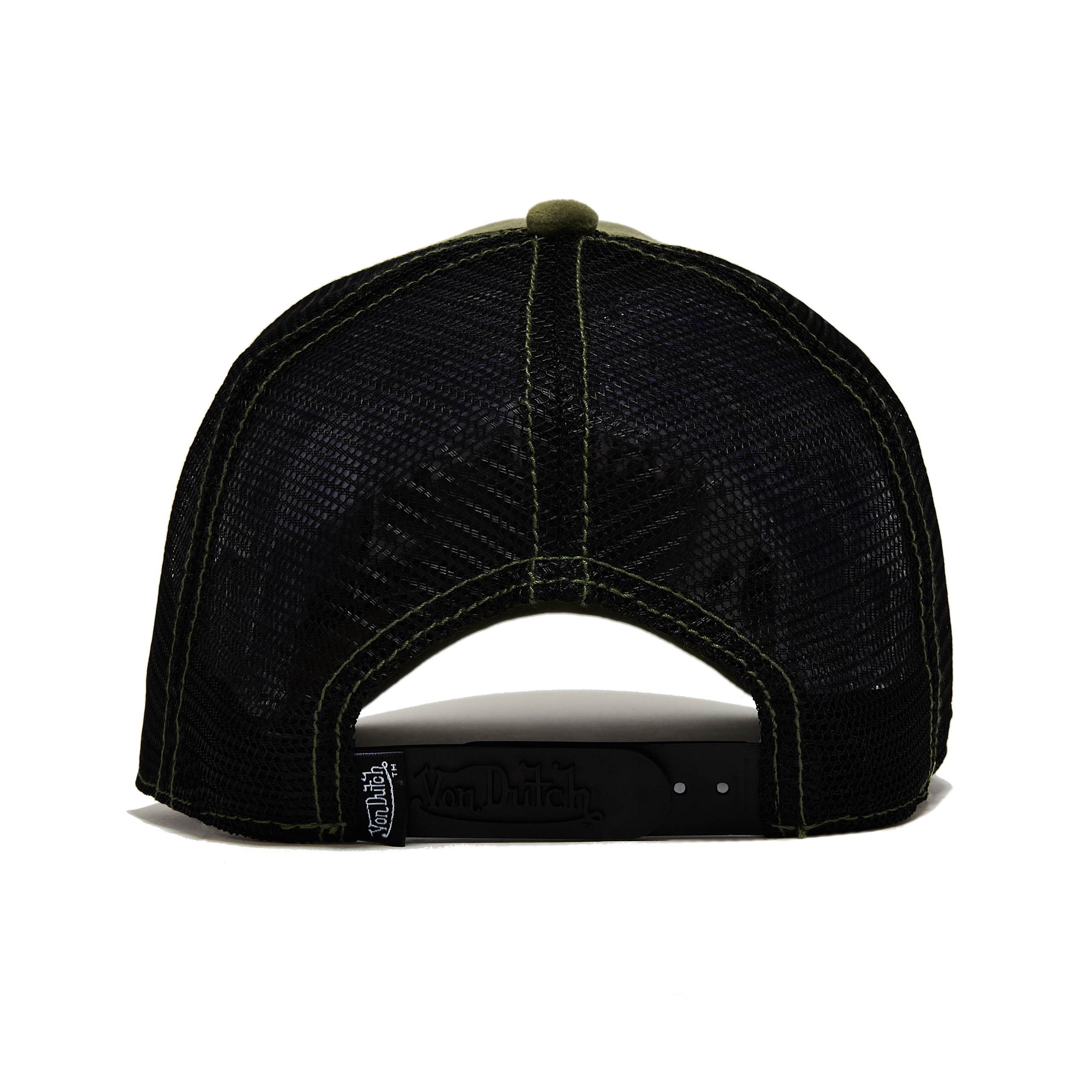 Sage Green Velvet Trucker Hat - Image 4