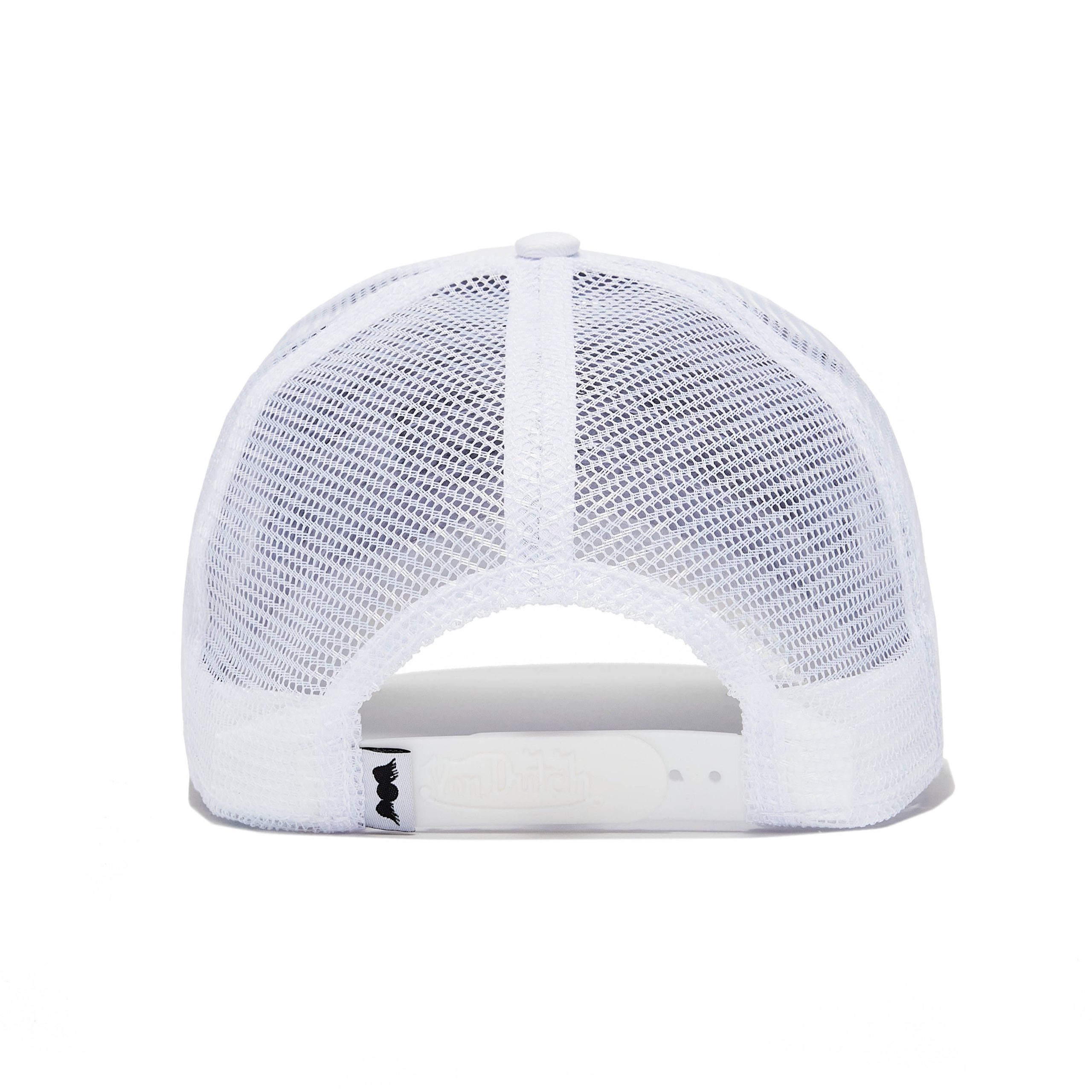 Triple White Trucker Hat - Image 4