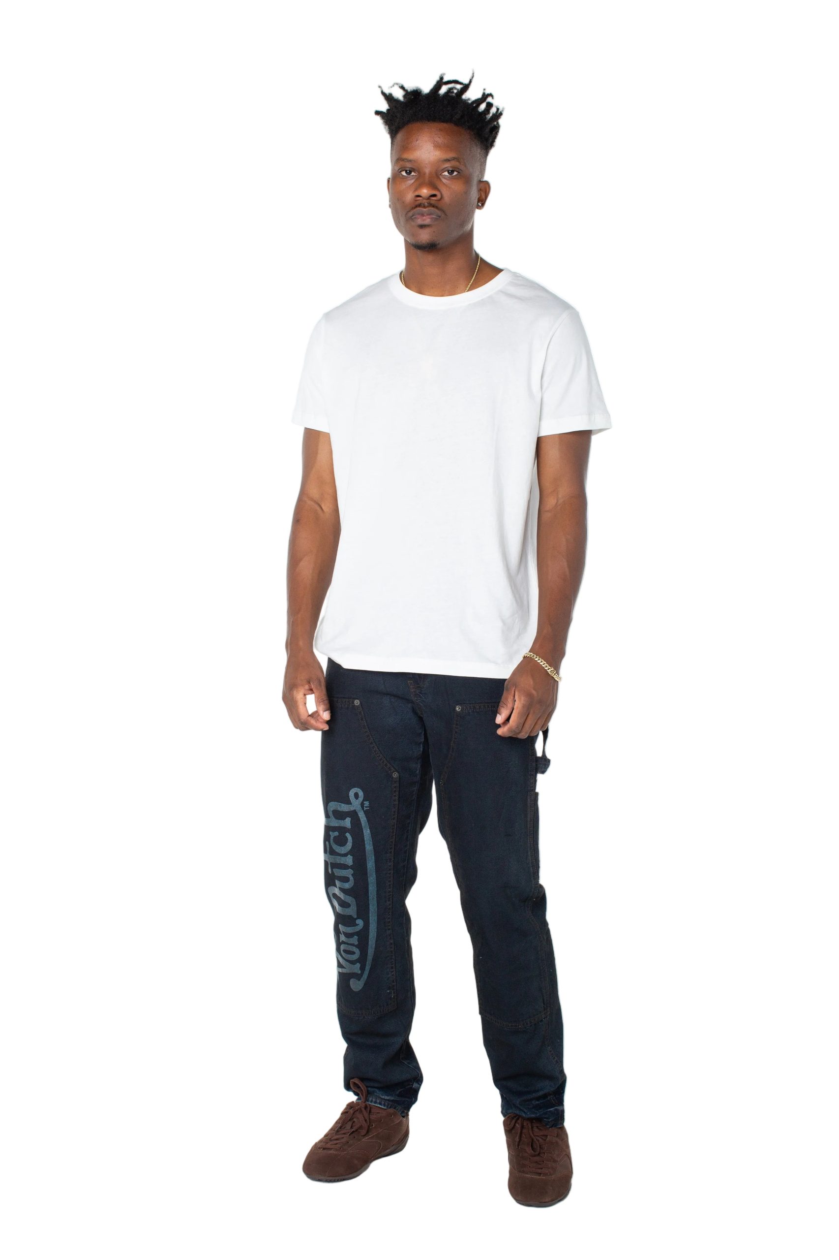 Von Dutch Men's Storm Core The Wheels Double Knee