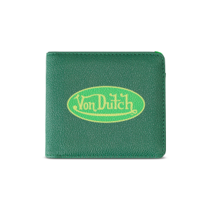 Classic Logo Bi-fold Wallet - Green