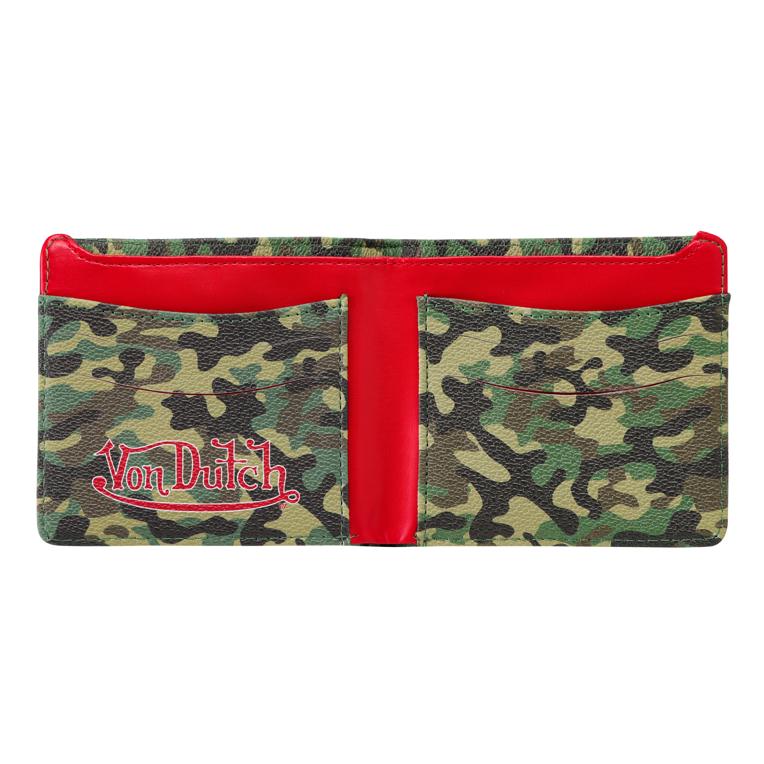 Camo Overprint Bi-fold Wallet - Image 2