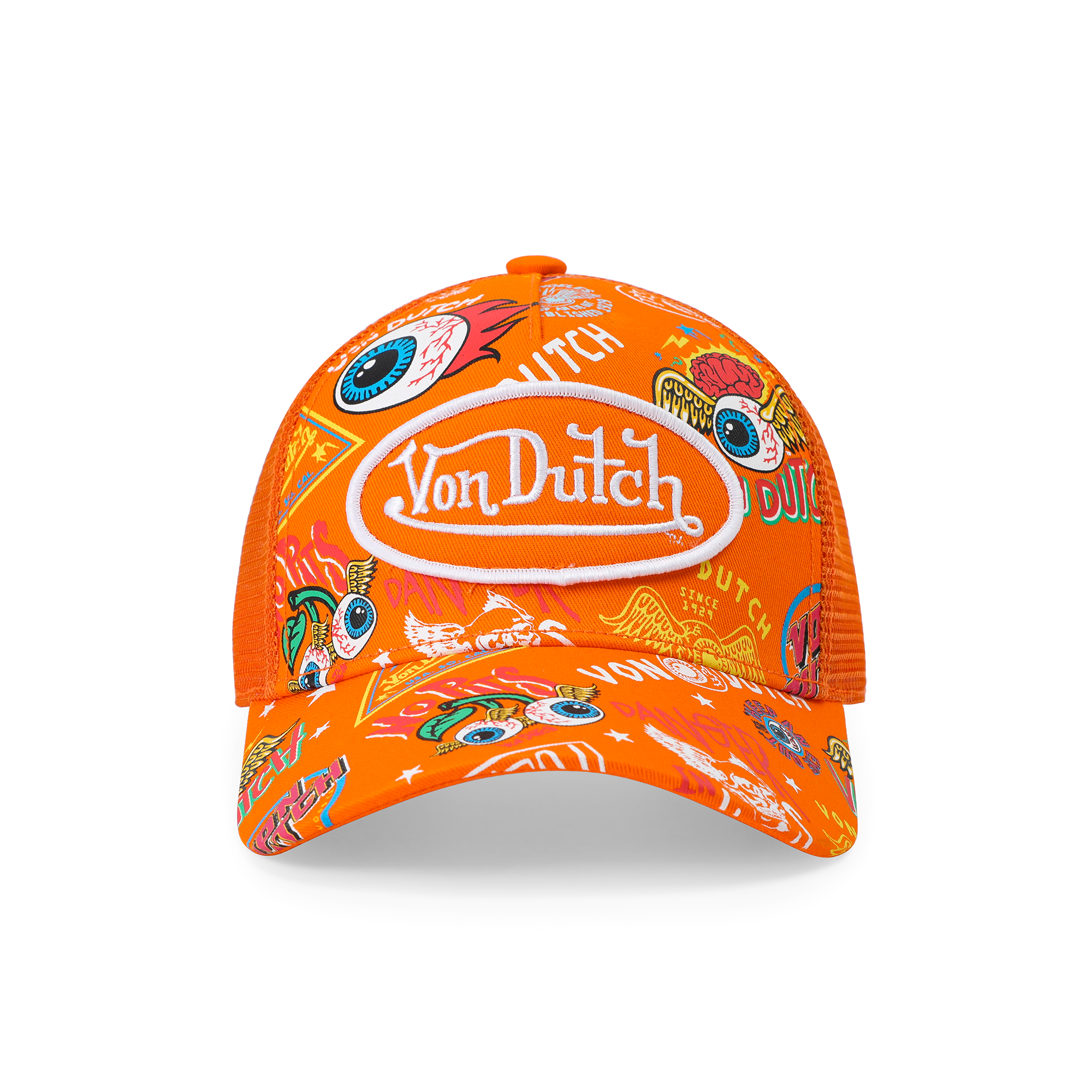 Kids Classic Trucker Hat - Orange - Image 9