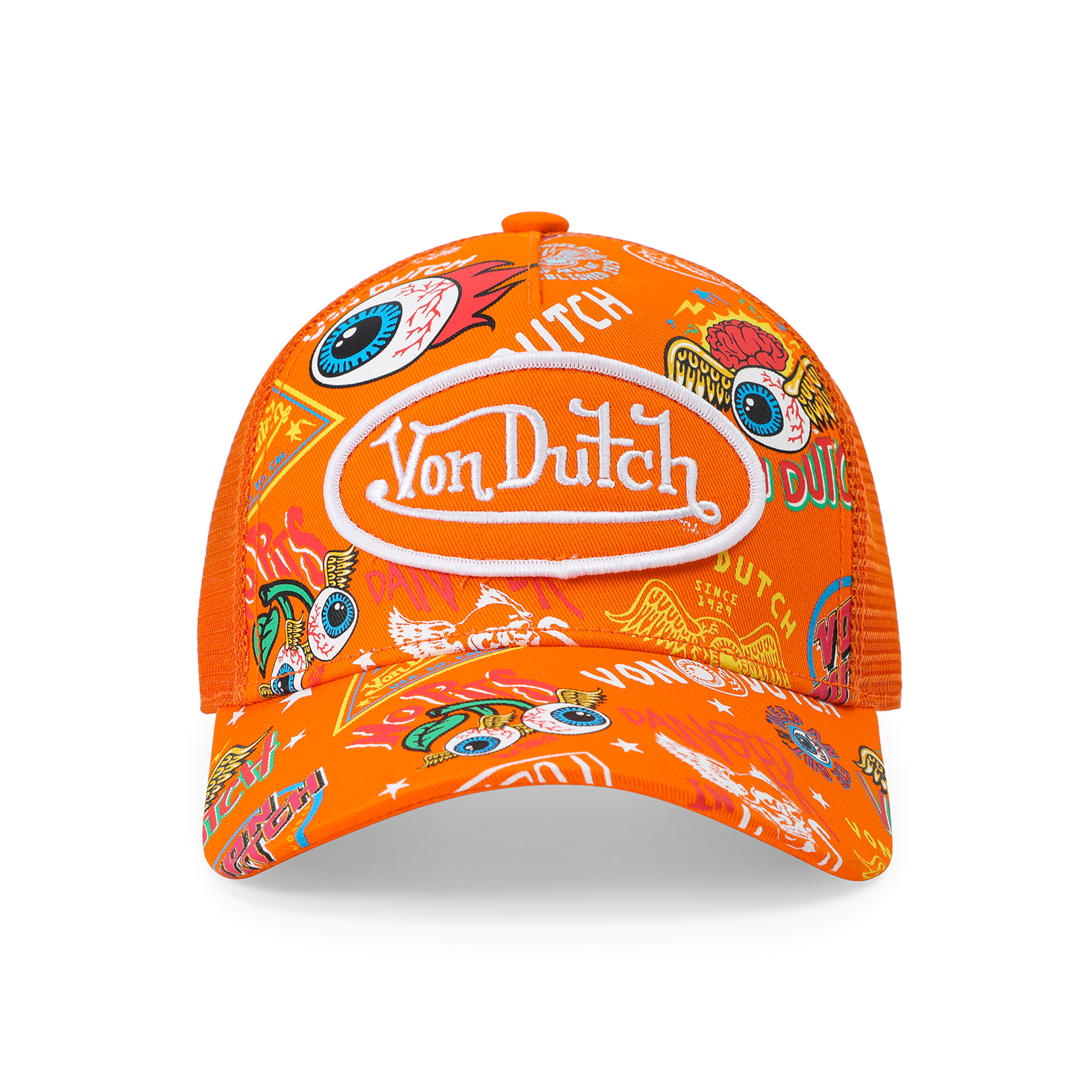 Kids Classic Trucker Hat - Orange