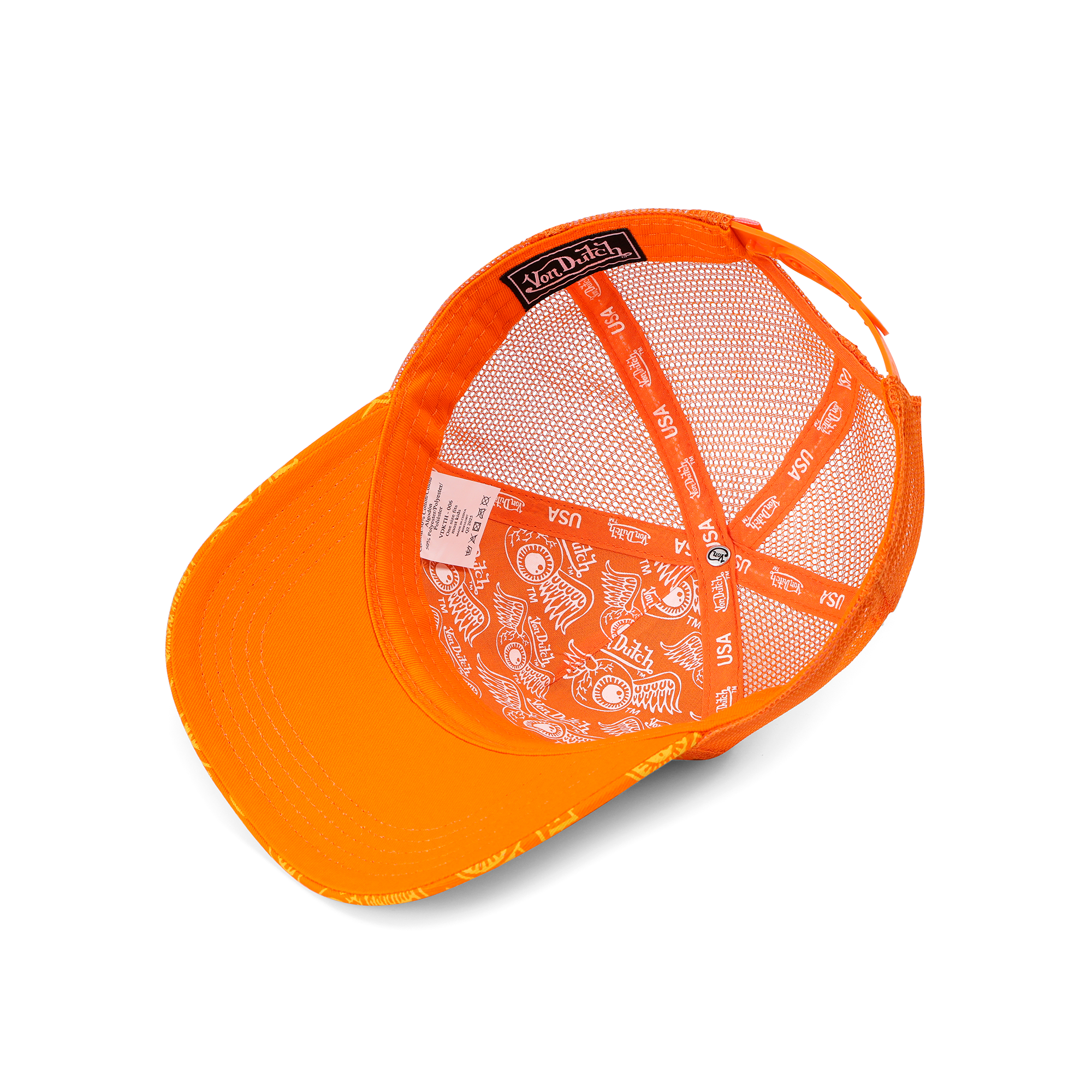 Kids Classic Trucker Hat - Orange ISPY - Image 5