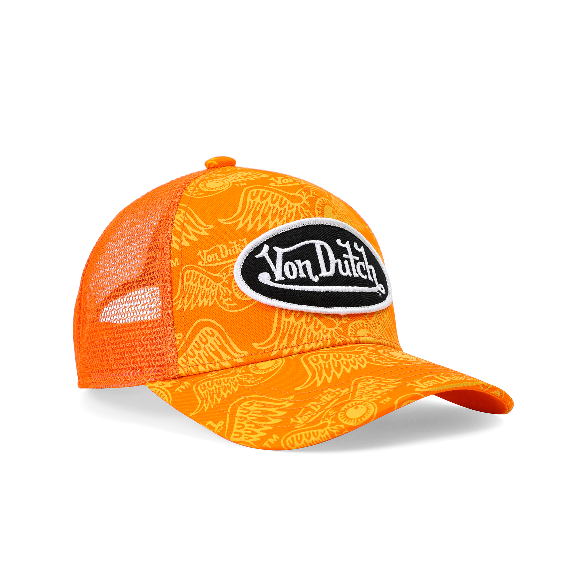 Kids Classic Trucker Hat - Orange ISPY - Image 6