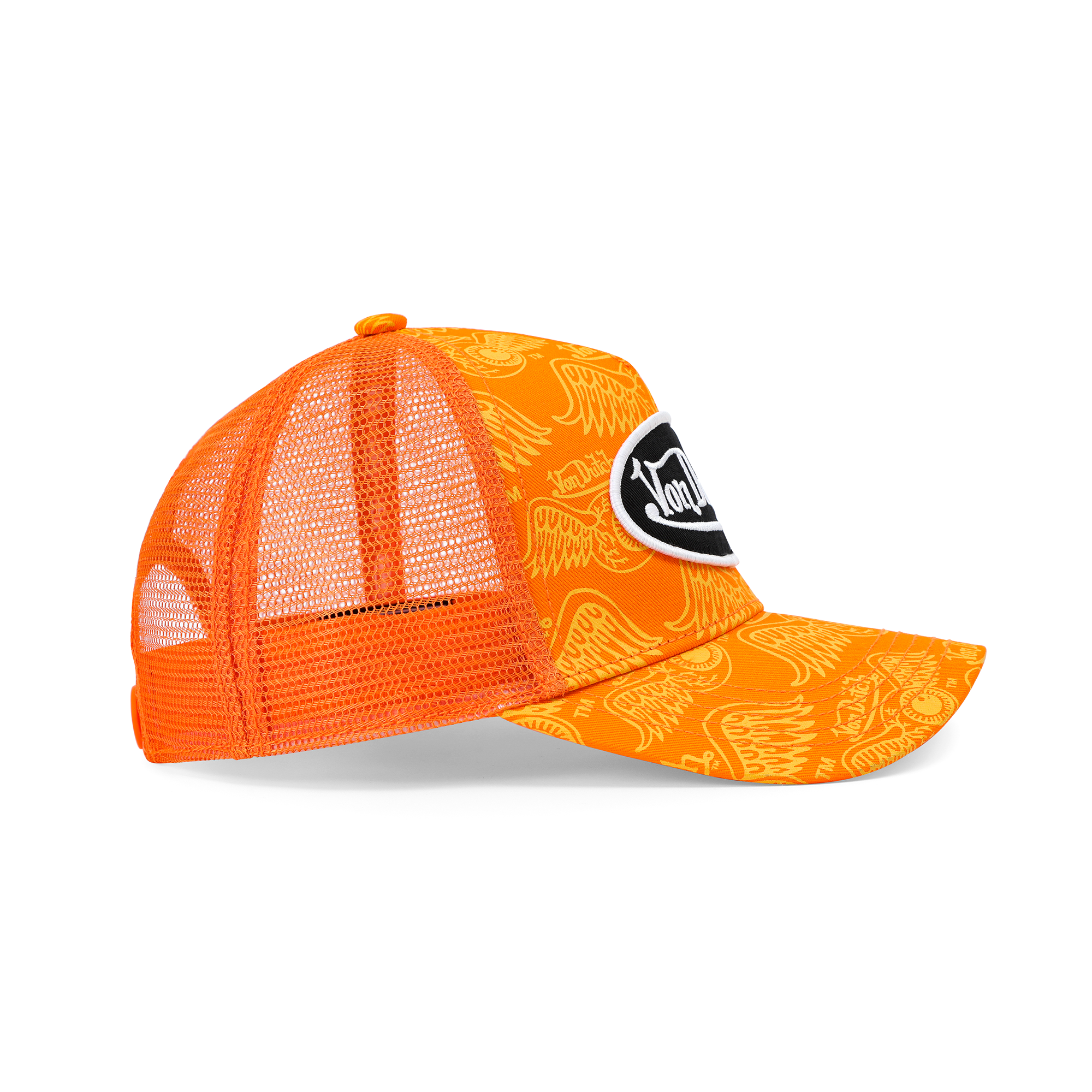 Kids Classic Trucker Hat - Orange ISPY - Image 4