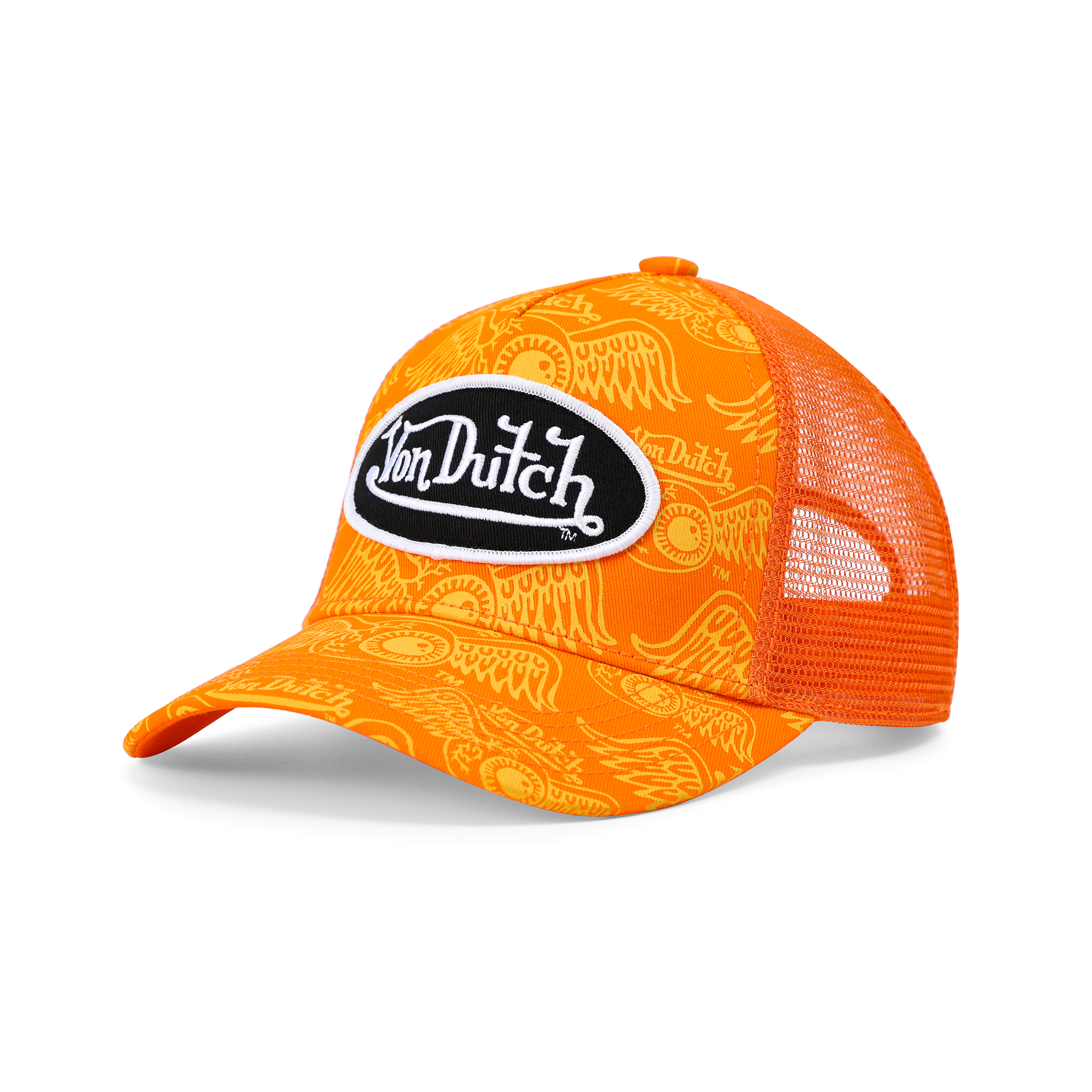Kids Classic Trucker Hat - Orange ISPY - Image 8