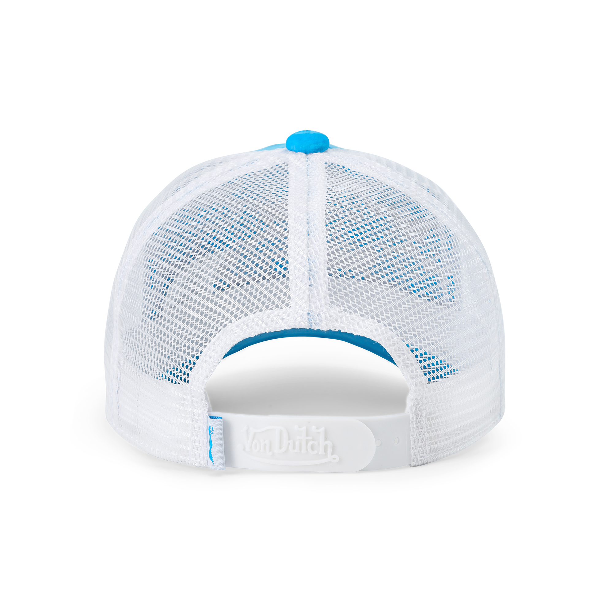 Kids Velvet Trucker Hat - Blue Crush - Image 7