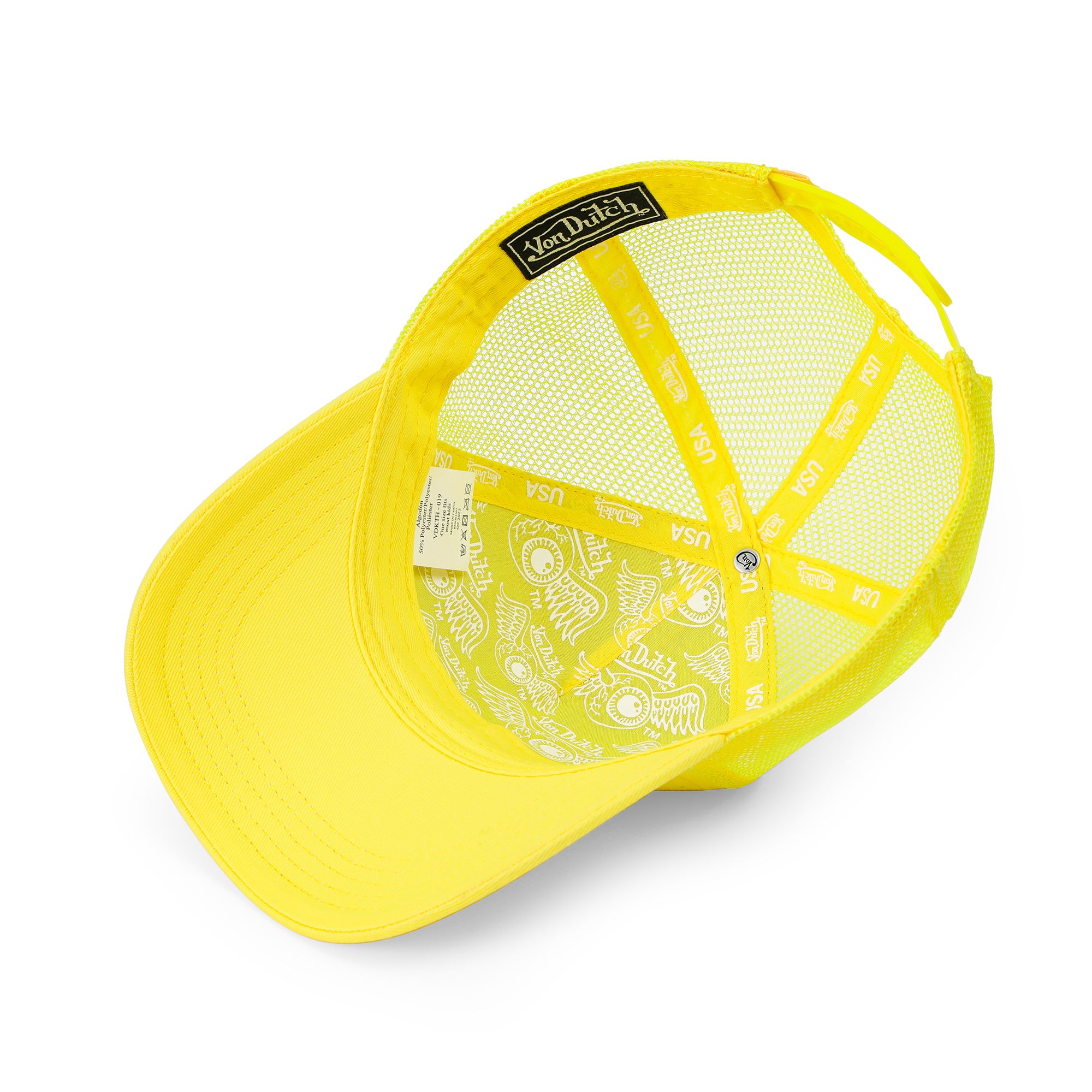Kids Classic Trucker Hat - Yellow Lemon - Image 5