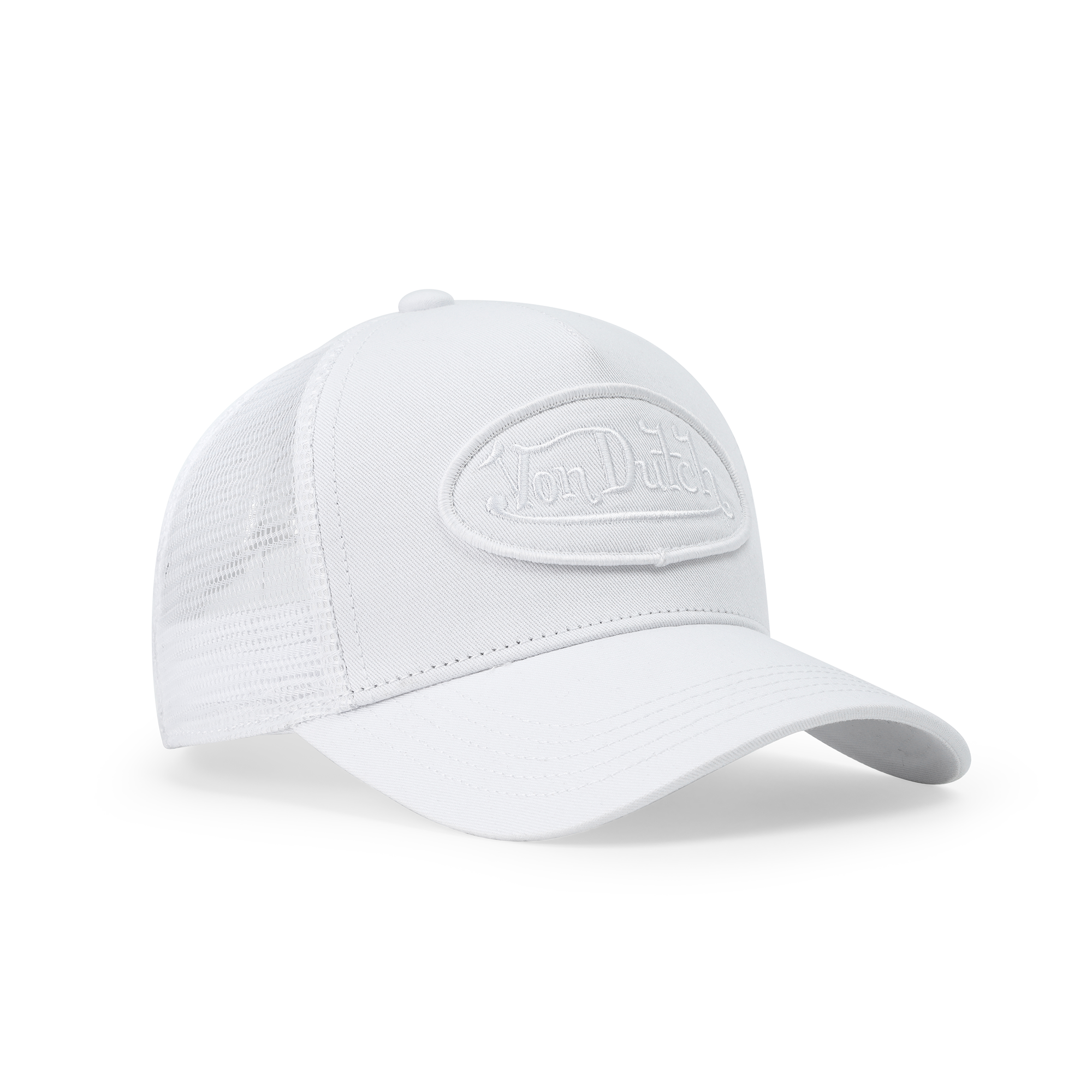 Kids Classic Trucker Hat - Triple White - Image 5