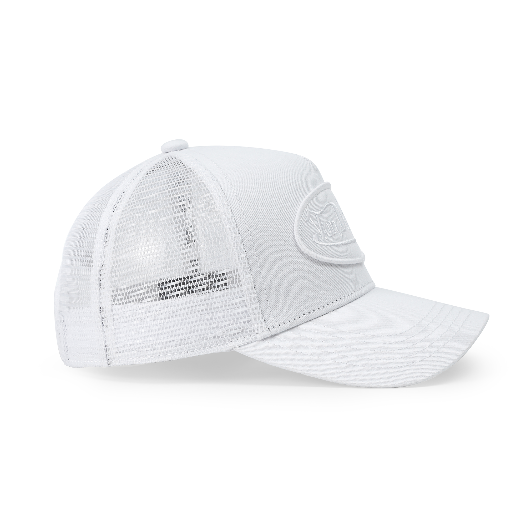 Kids Classic Trucker Hat - Triple White - Image 4