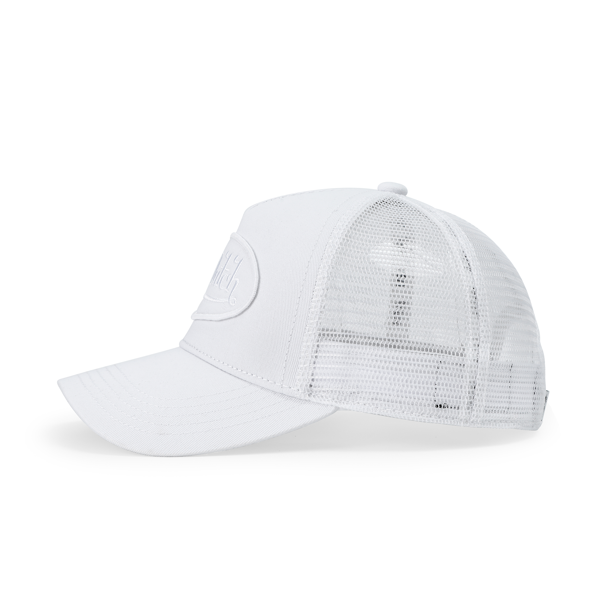 Kids Classic Trucker Hat - Triple White - Image 3
