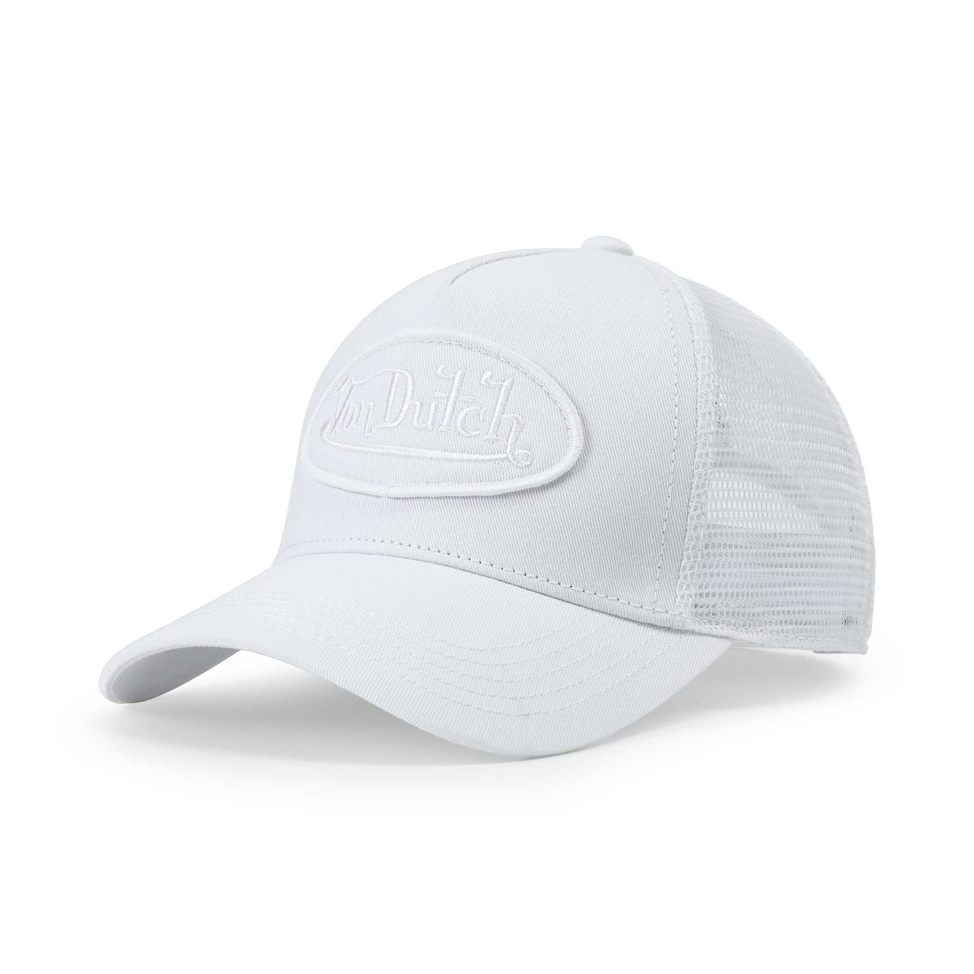 Kids Classic Trucker Hat - Triple White - Image 7