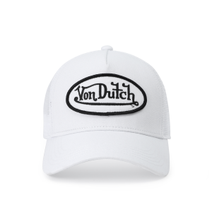 Kids Classic Trucker Hat - White & Black