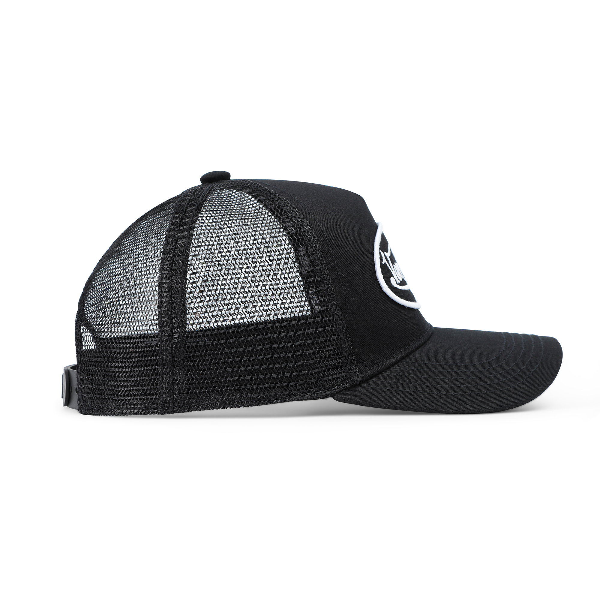 Kids Classic Trucker Hat - Black & White 51 - Image 6