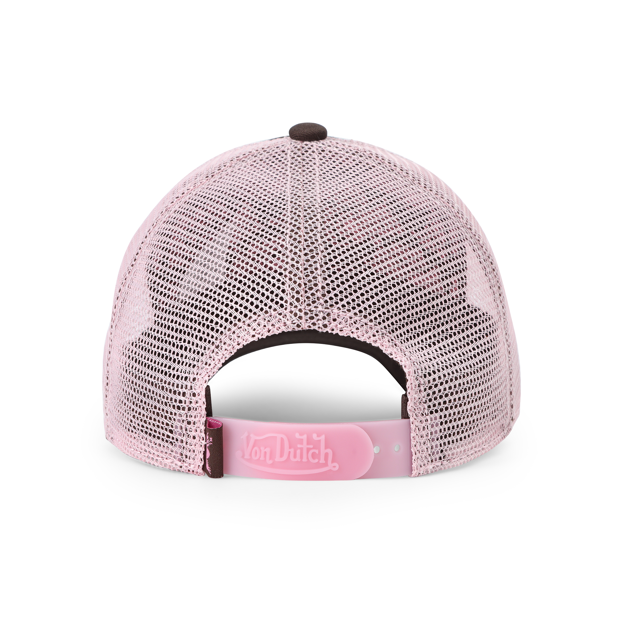 Kids Classic Trucker Hat - Brown & Pink - Image 8