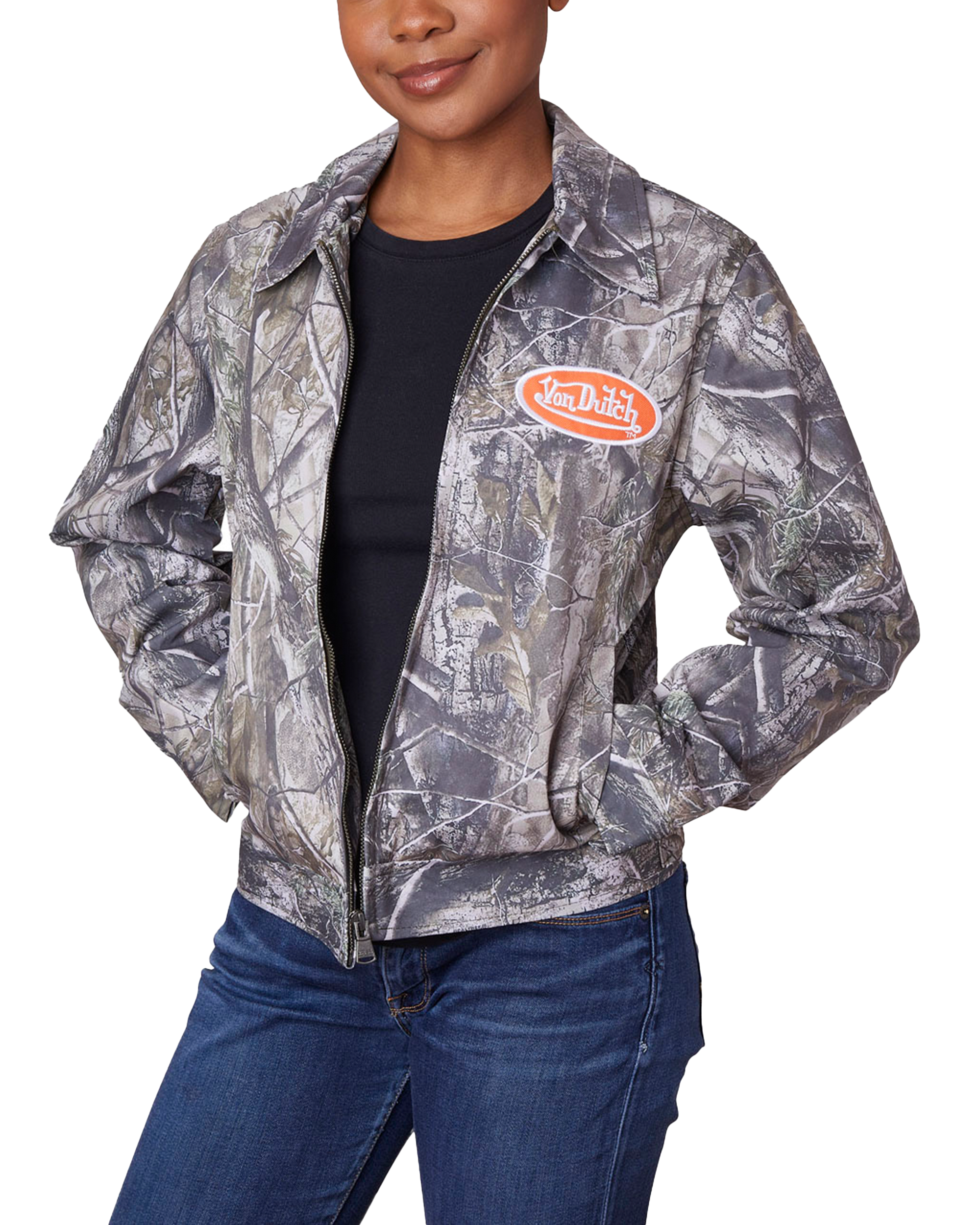 Mechanical Stretch Twill ?C Green Tree Camo