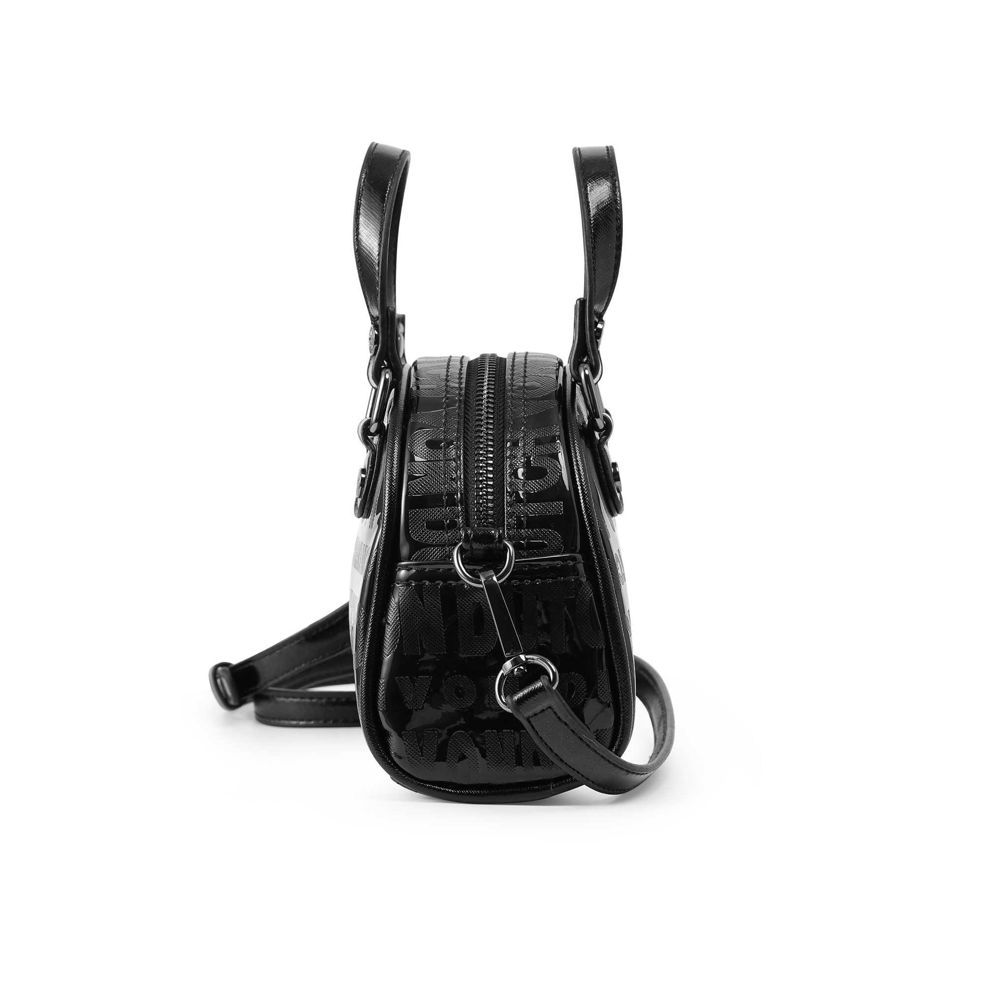 Mini Bowling Bag - Black Onyx Reflective - Image 5