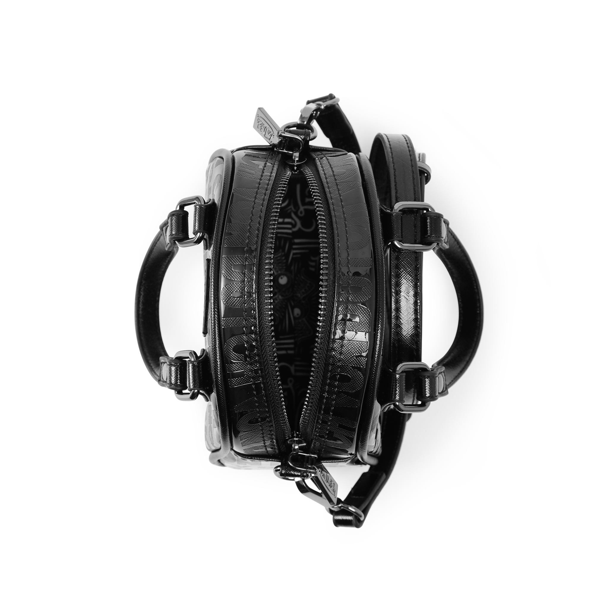 Mini Bowling Bag - Black Onyx Reflective - Image 6
