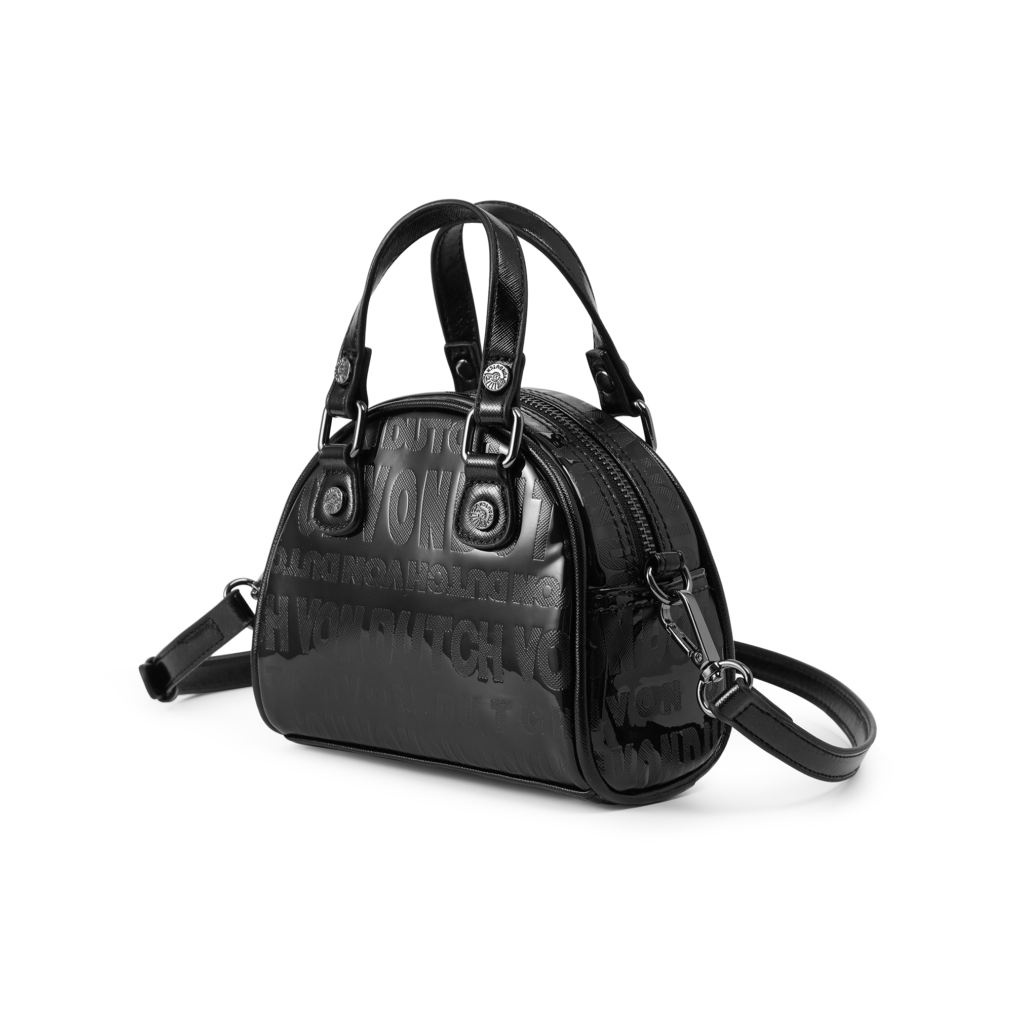 Mini Bowling Bag - Black Onyx Reflective - Image 3